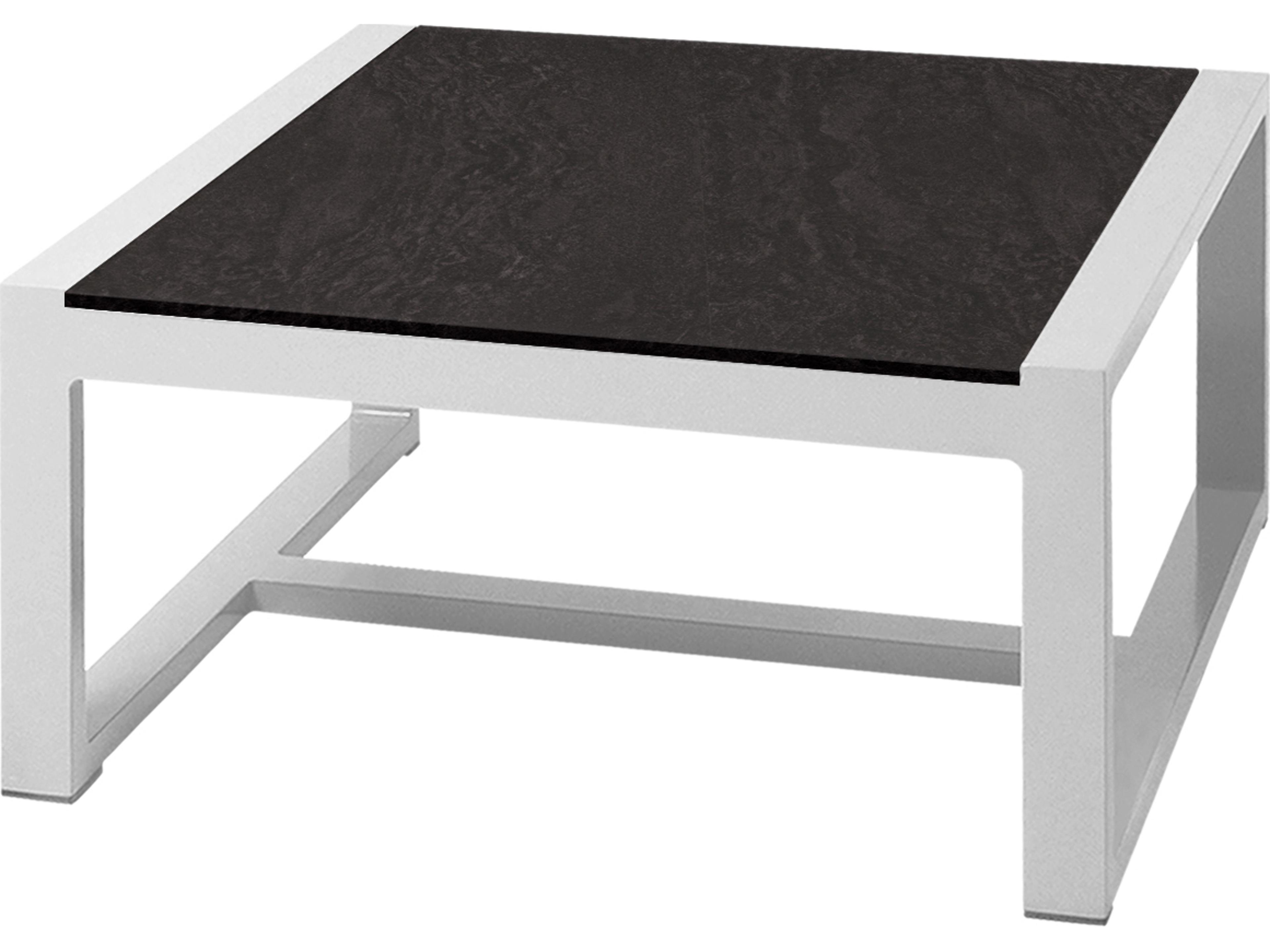 MamaGreen Mono Aluminum Square Patio End Table