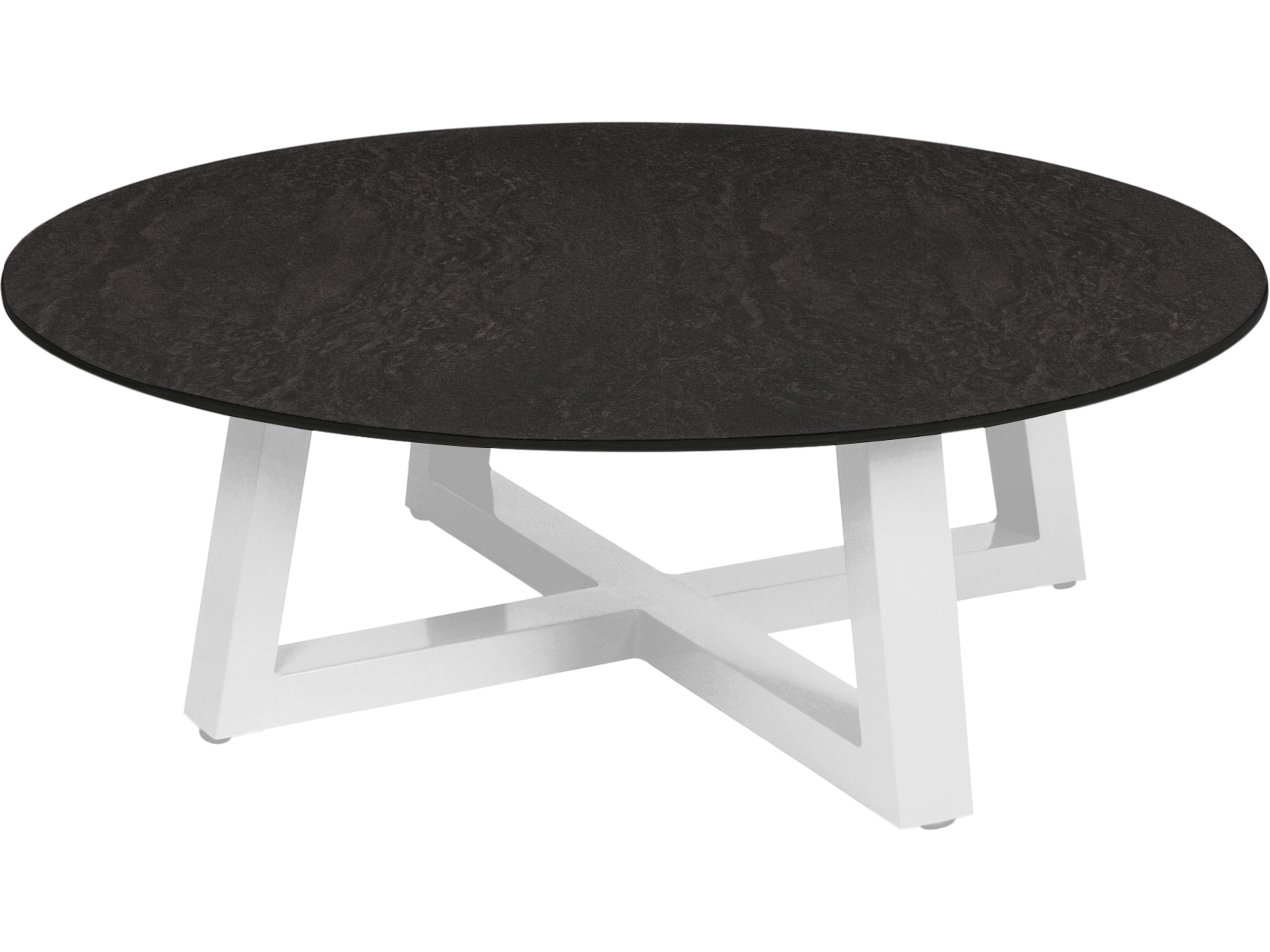 MamaGreen Mono Aluminum Round Outdoor Chat Table