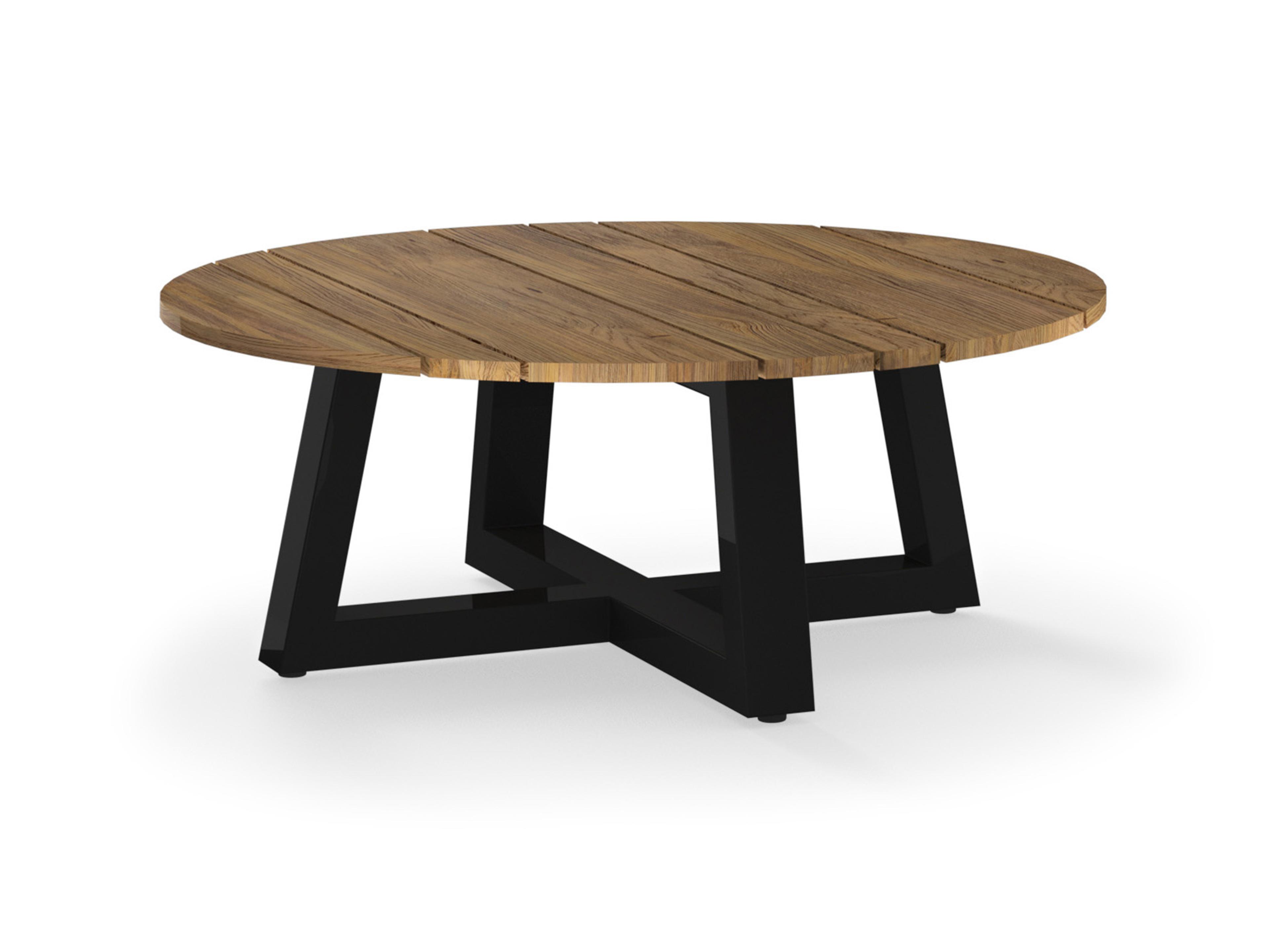 Mono Quick Ship Outdoor Chat Table Round Aluminum