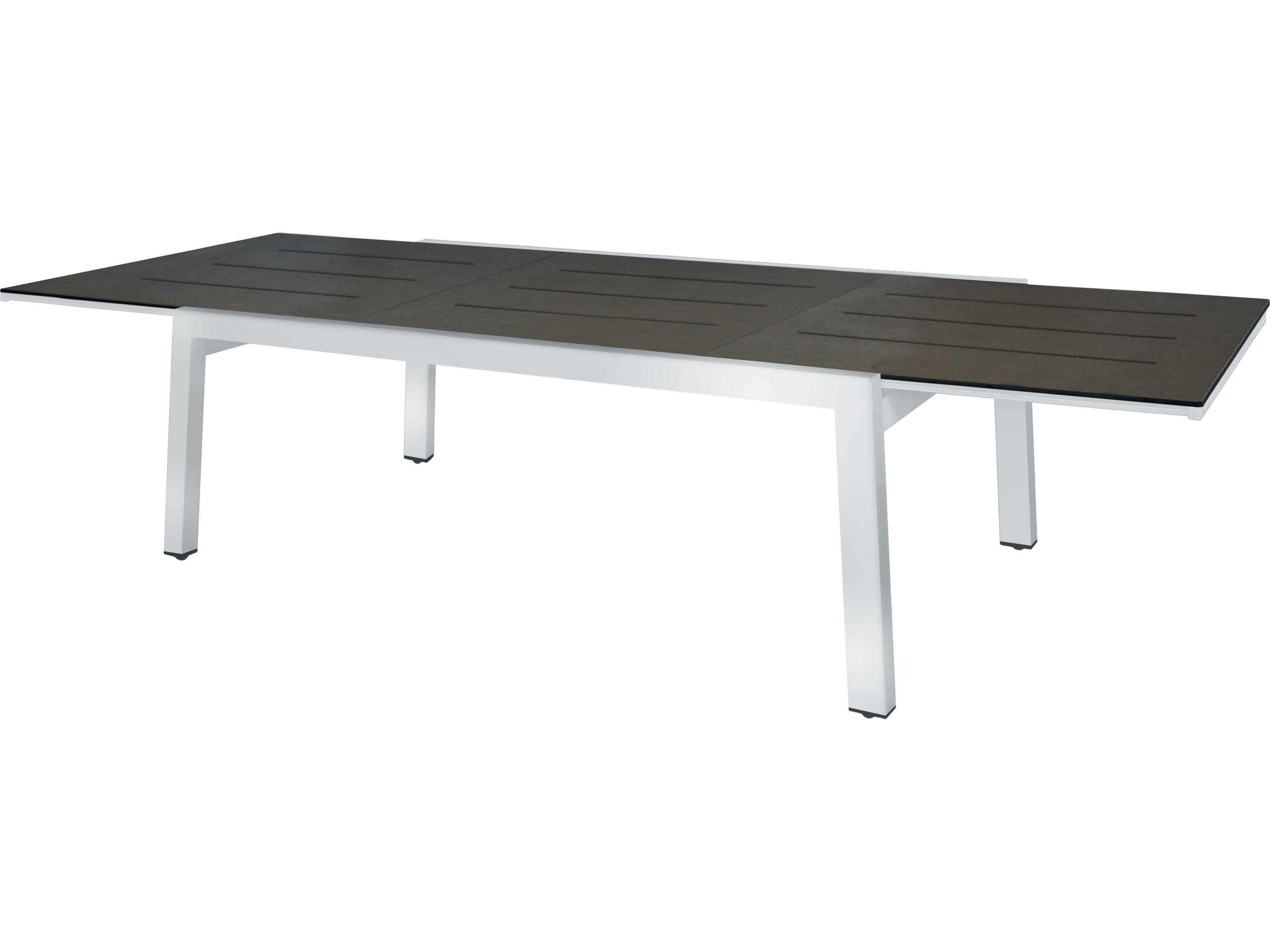 MamaGreen Baia Stainless Steel Rectangular Outdoor Patio Dining Table