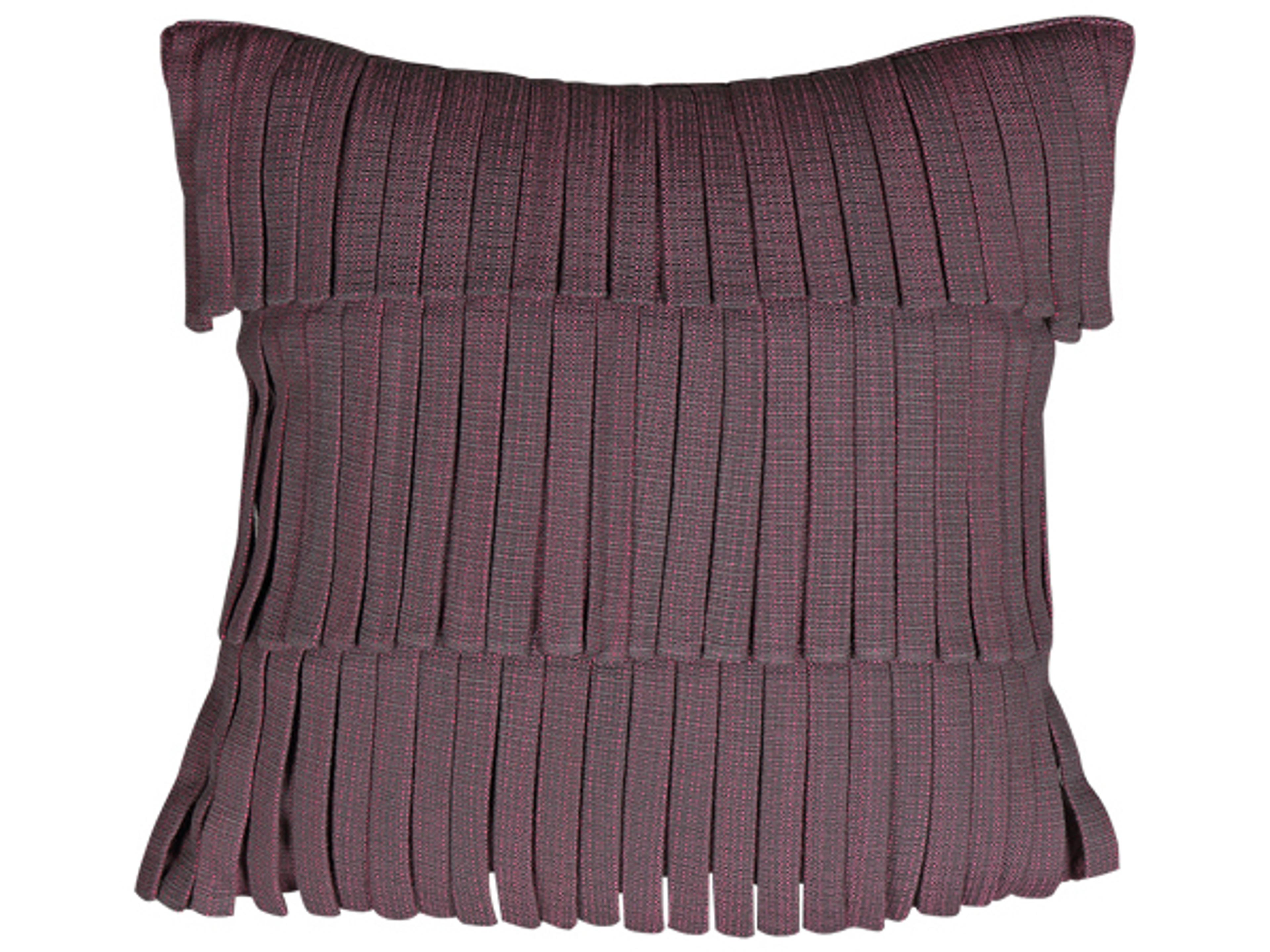 MamaGreen Fringe 14'' Square Pillow