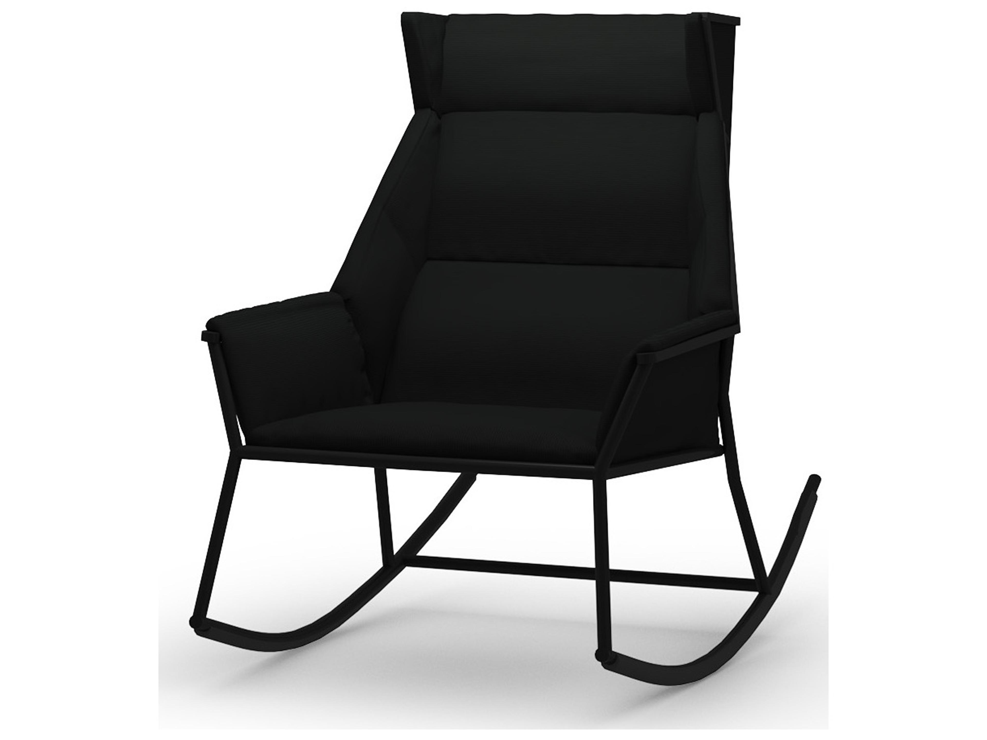 MamaGreen Andy Aluminum High Back Rocking Outdoor Patio Lounge Chair