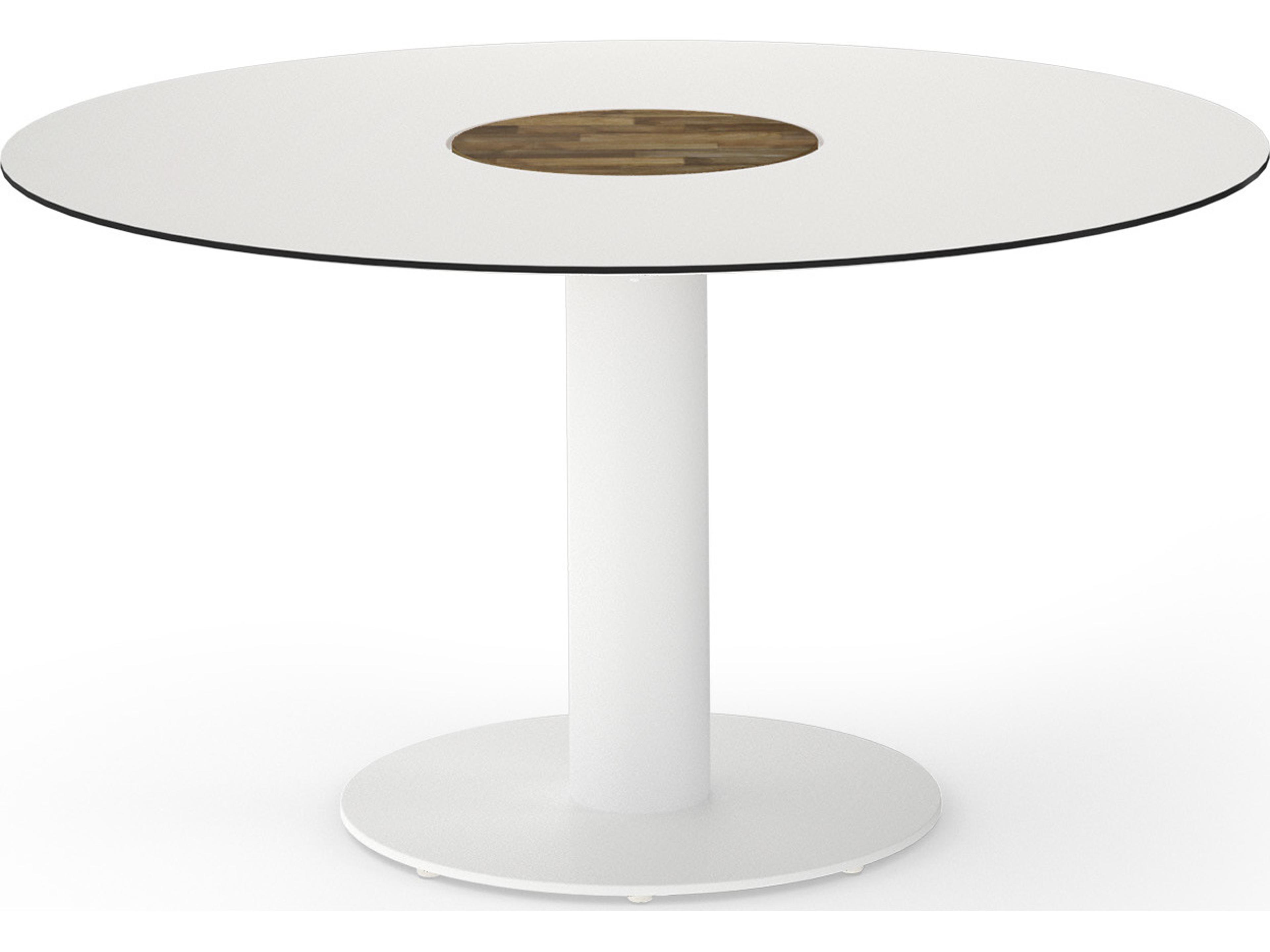 MamaGreen Stizzy Aluminum Round Outdoor Patio Bistro Table
