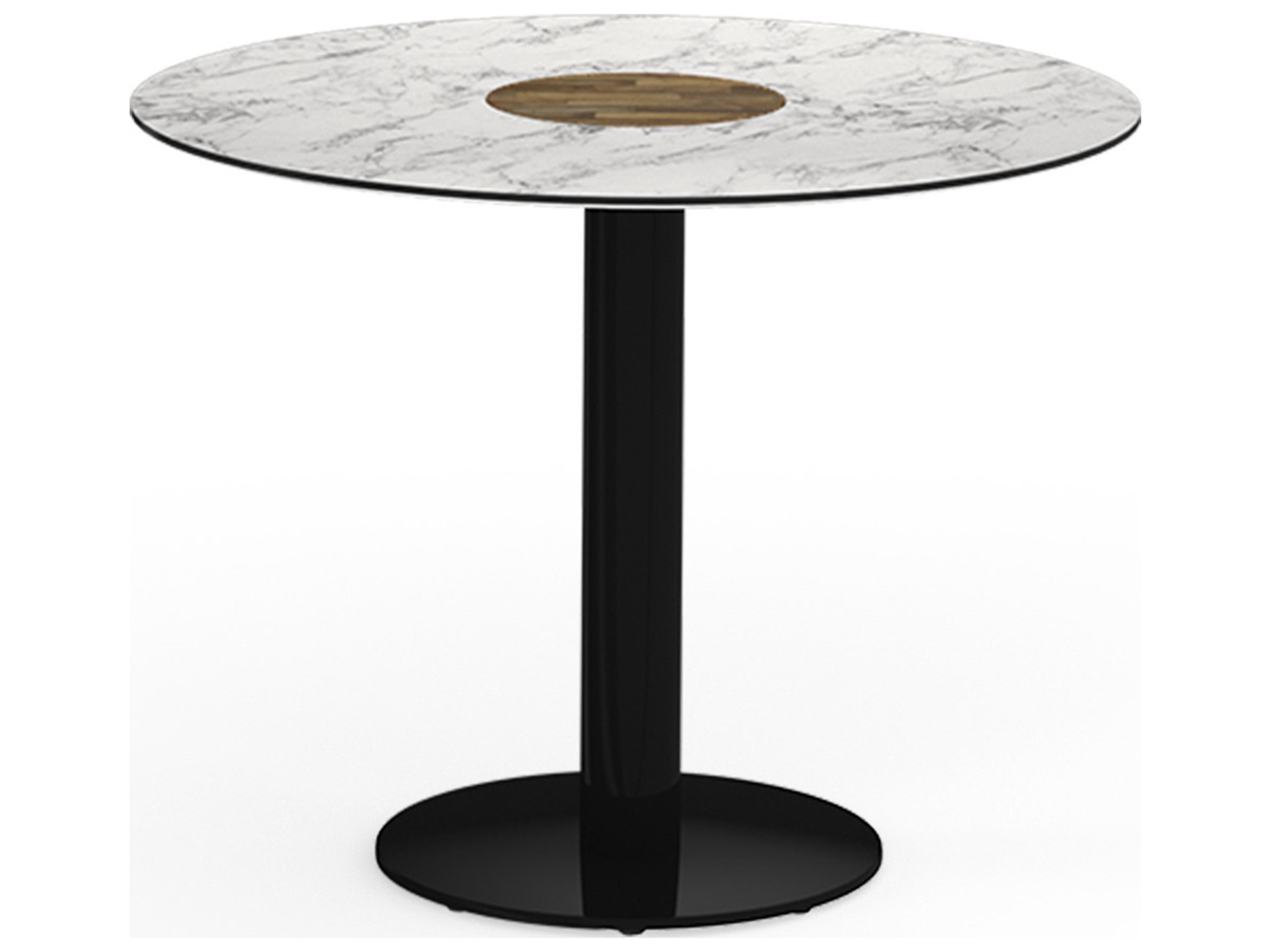 MamaGreen Stizzy Aluminum Round Patio Bistro Table