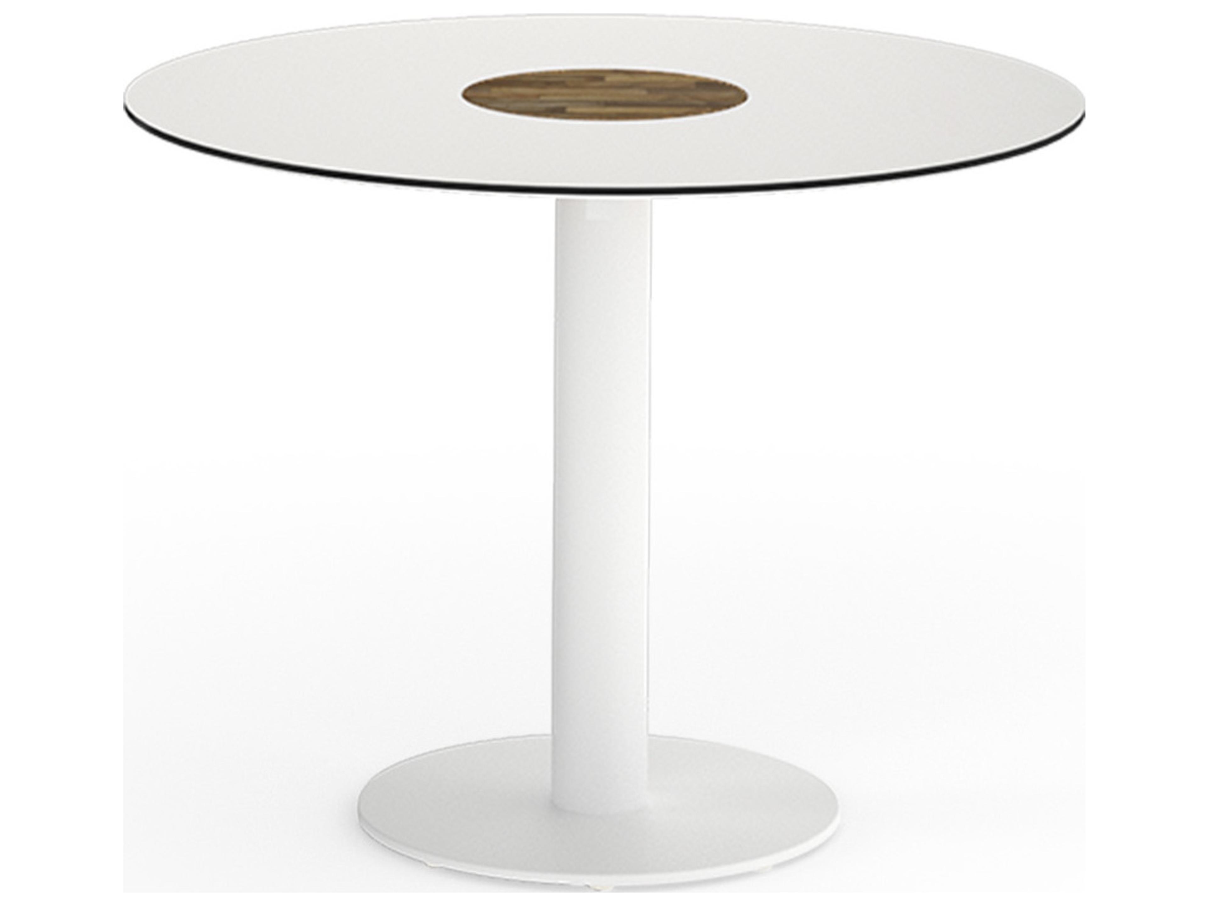 MamaGreen Stizzy Aluminum Round Patio Bistro Table
