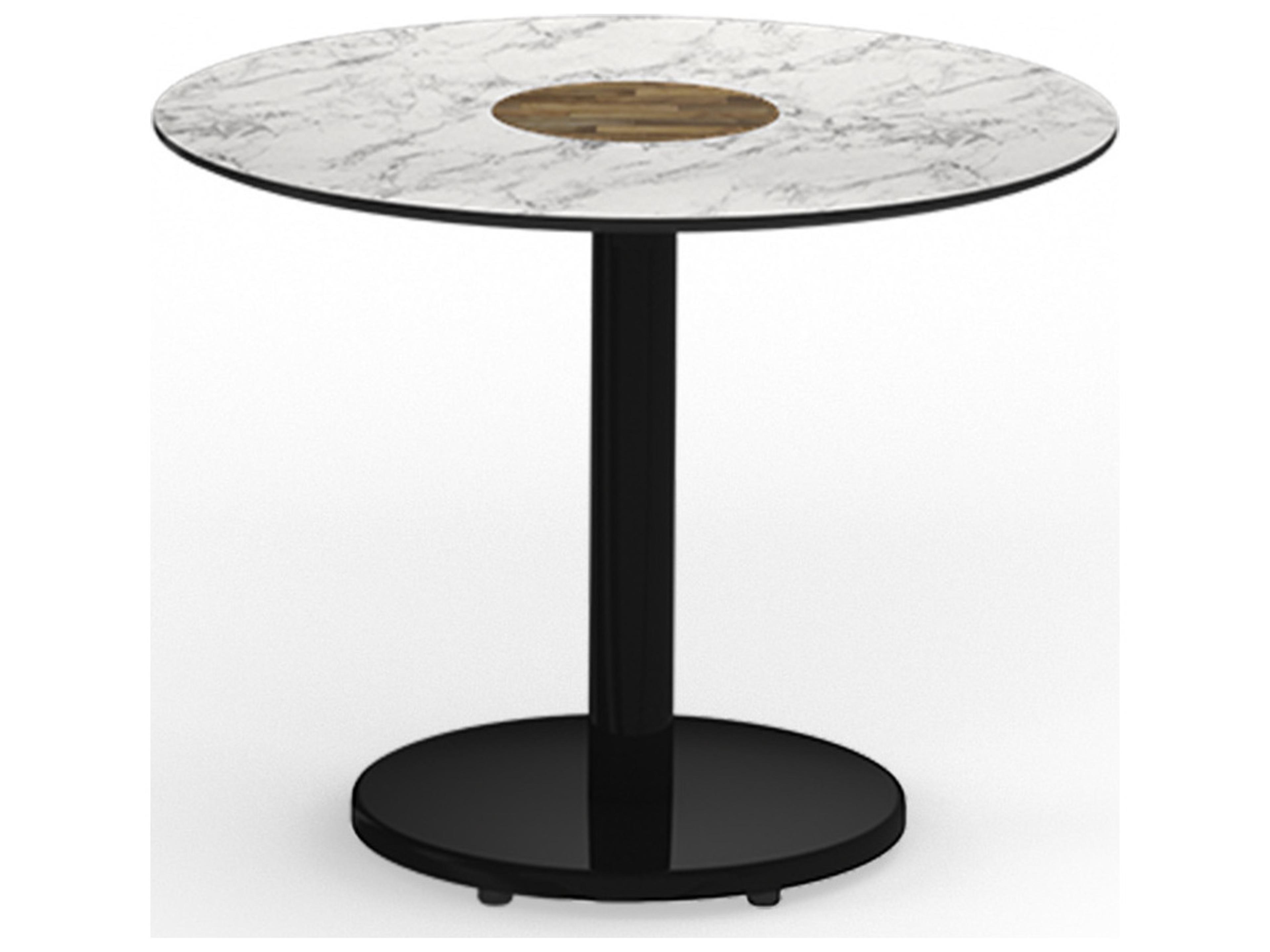 MamaGreen Stizzy Aluminum Round Patio Coffee Table