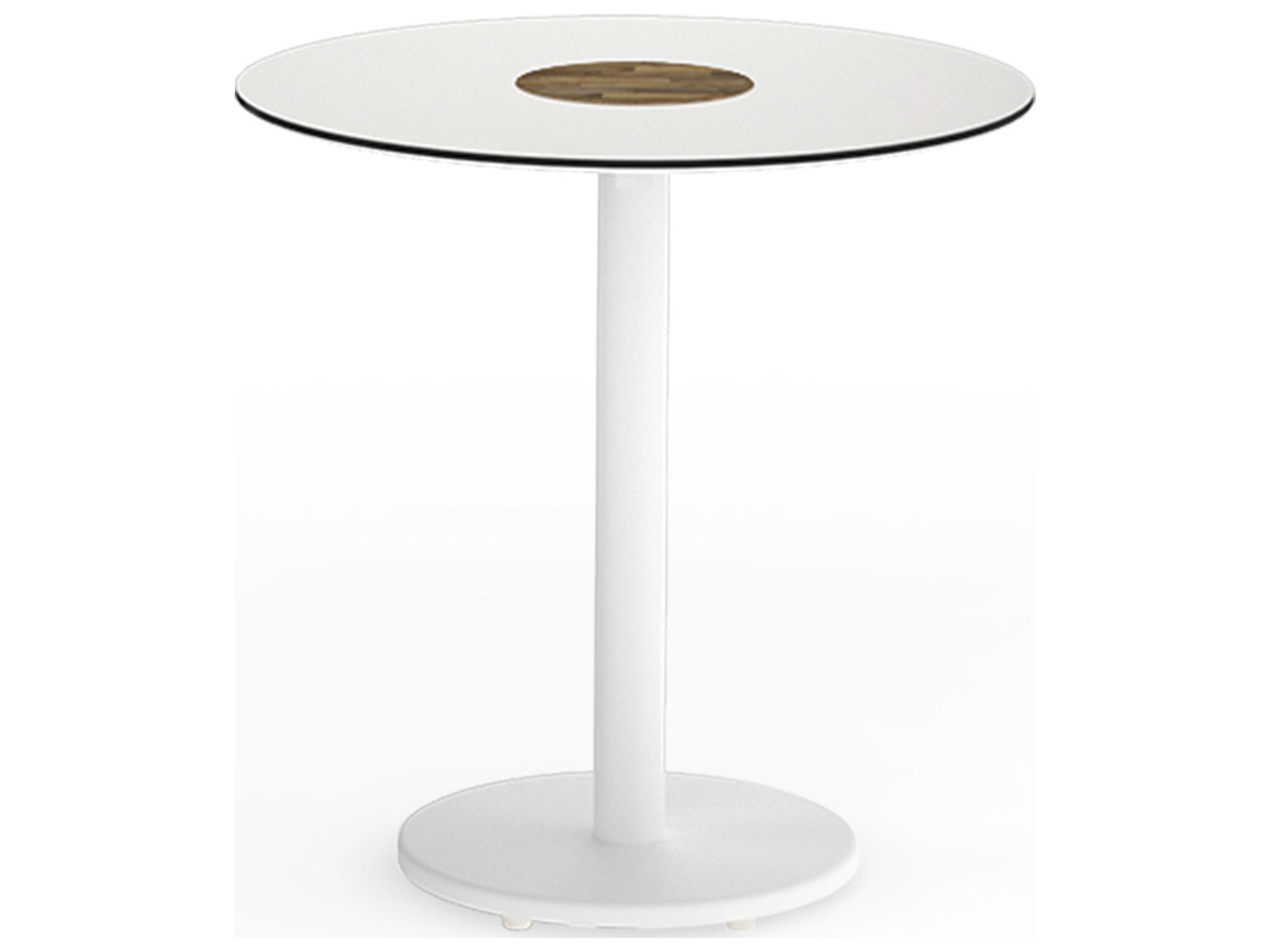 MamaGreen Stizzy Aluminum Round Outdoor Bistro Table