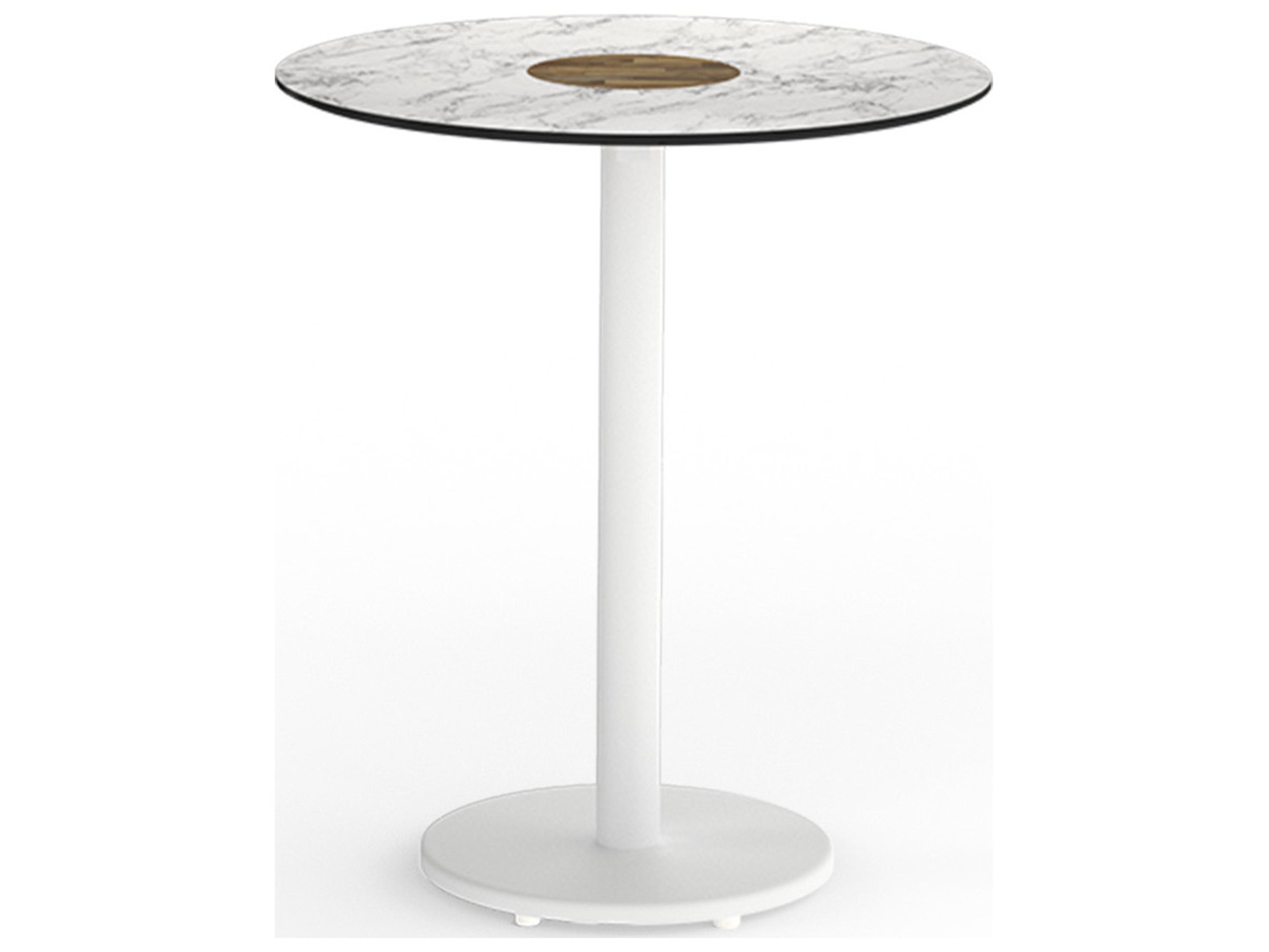 MamaGreen Stizzy Aluminum Round Patio Dining Table