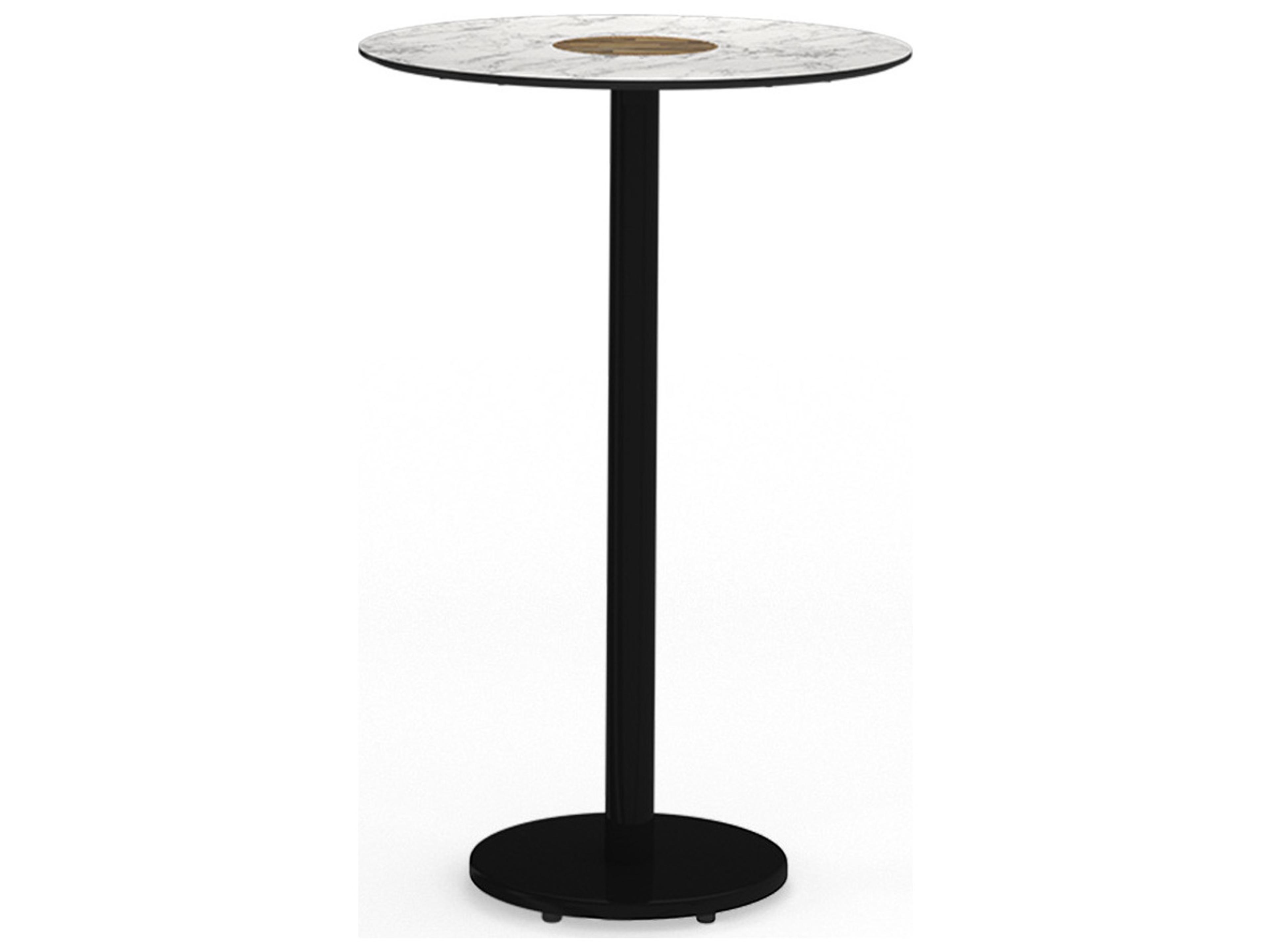 MamaGreen Stizzy Aluminum Round Outdoor Bar Table