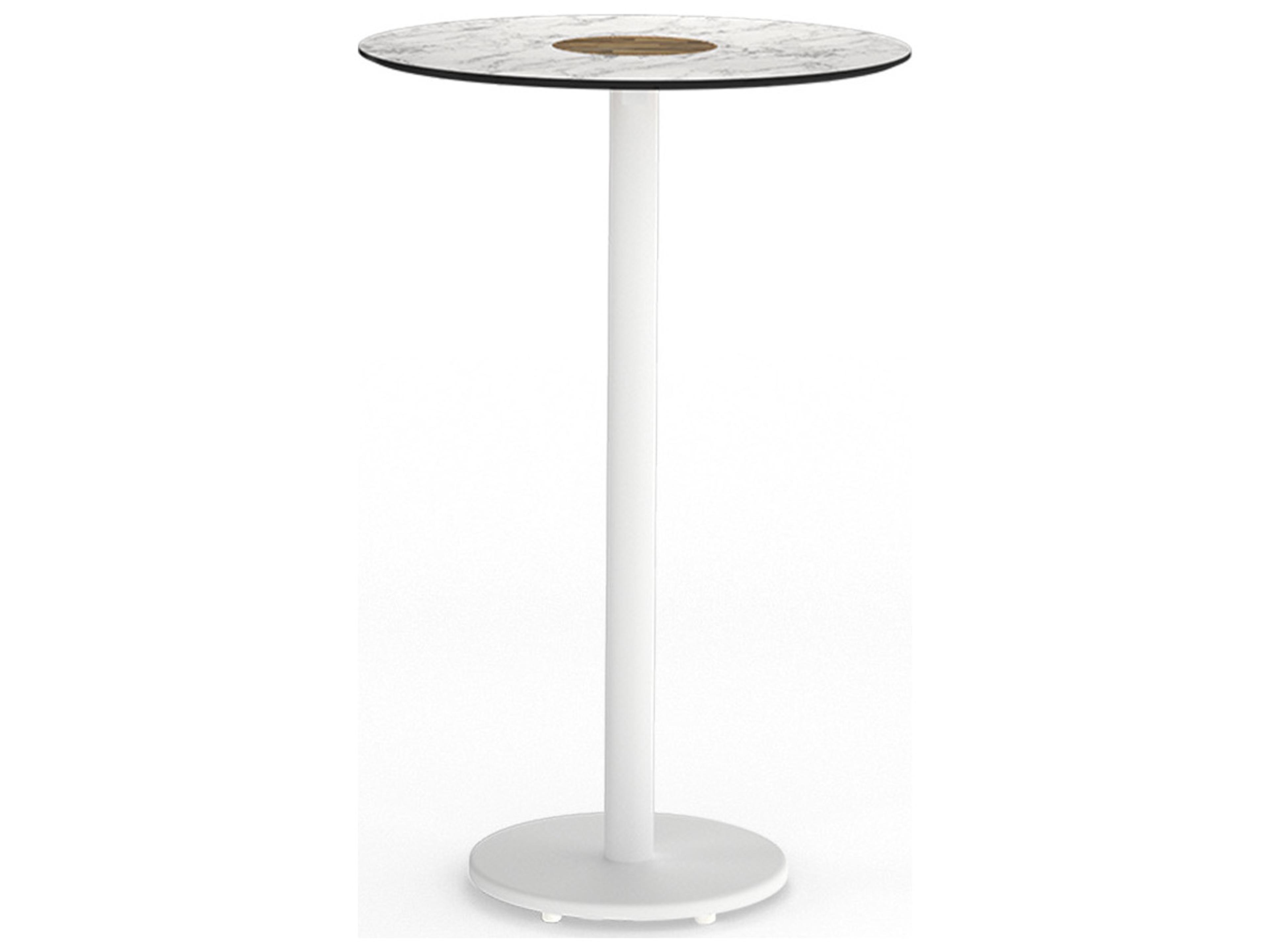 MamaGreen Stizzy Aluminum Round Outdoor Bar Table