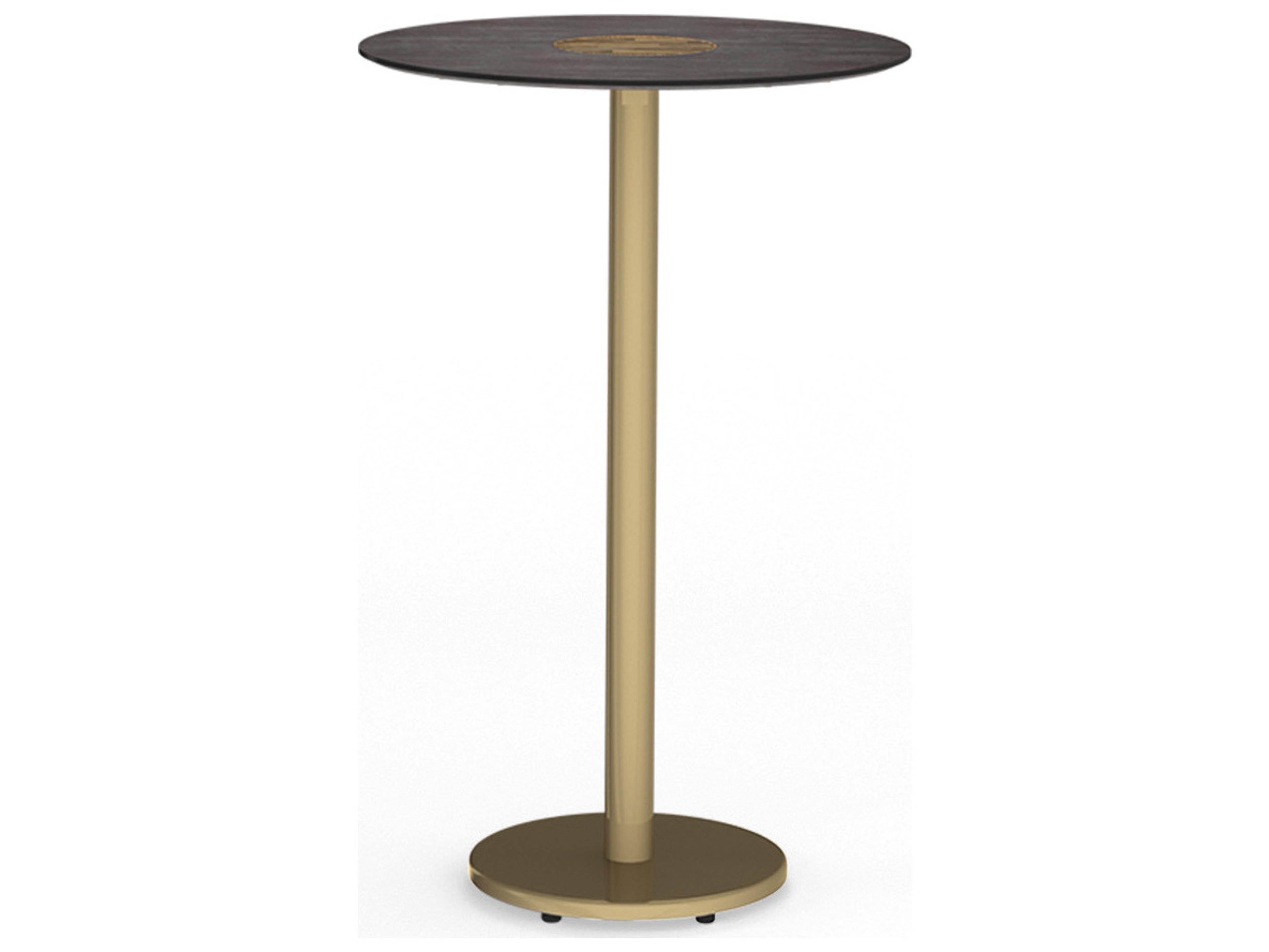 MamaGreen Stizzy Aluminum Round Outdoor Bar Table