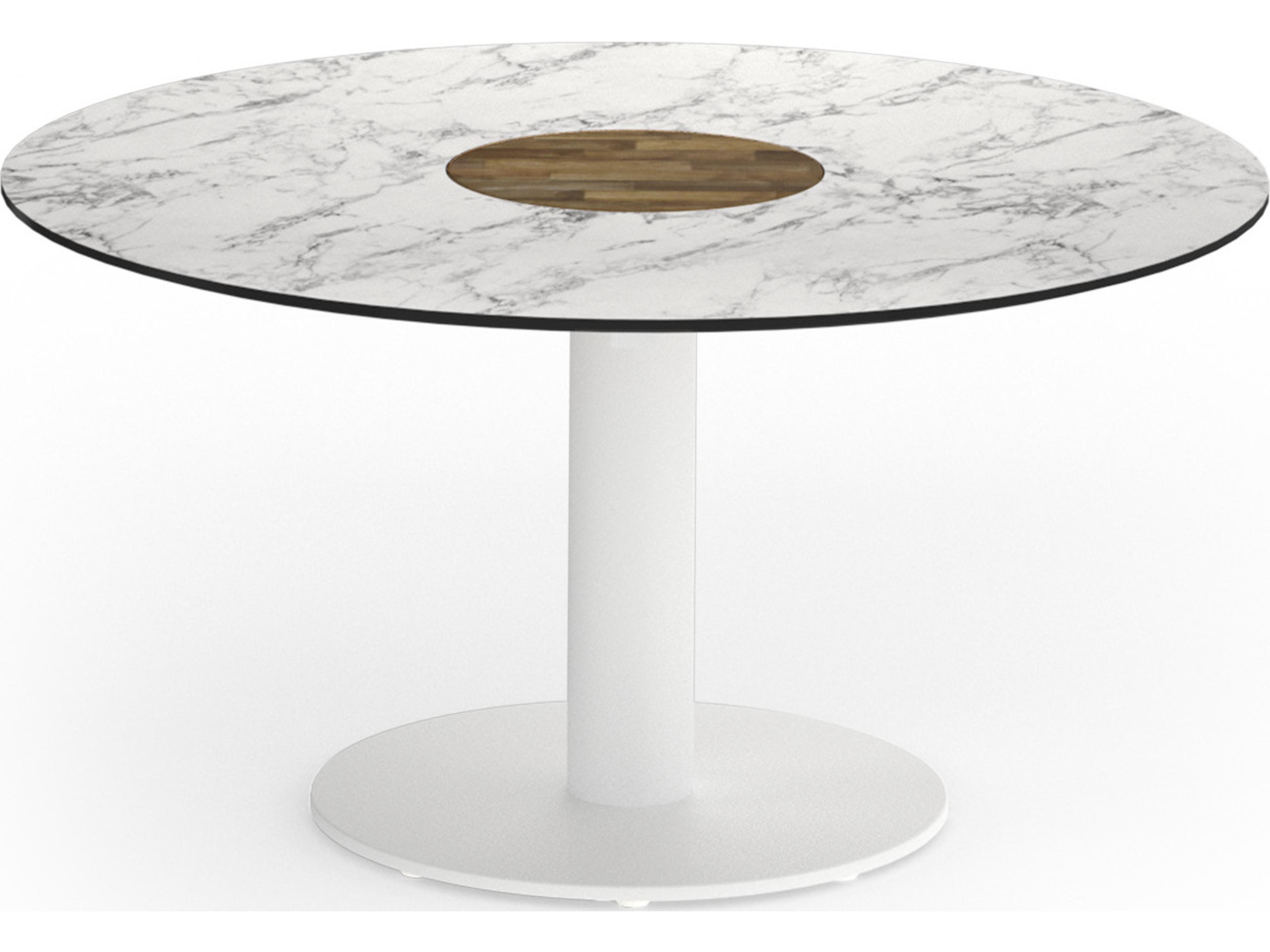 MamaGreen Stizzy Aluminum Round Outdoor Coffee Table