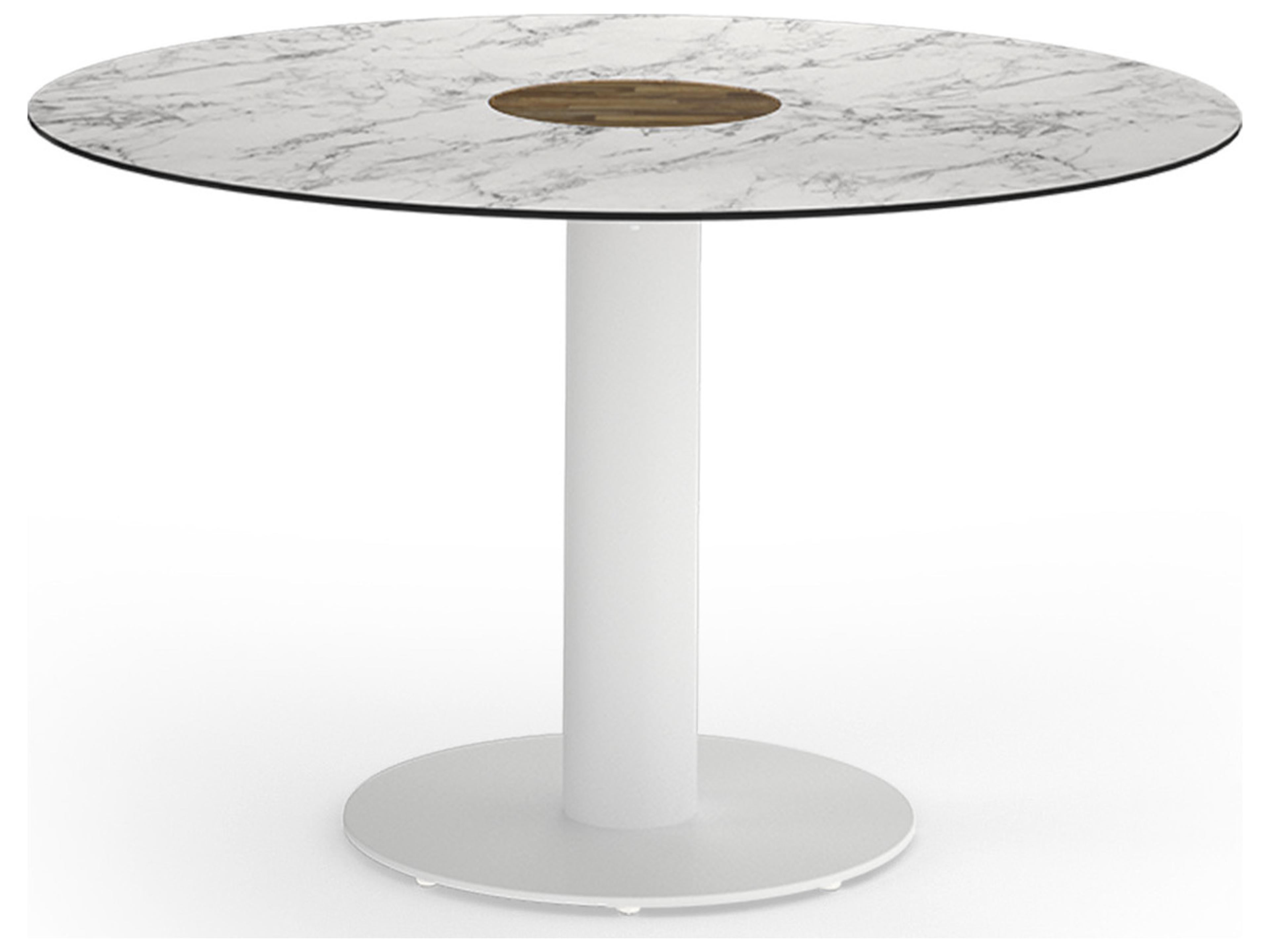 MamaGreen Stizzy Aluminum Round Outdoor Patio Dining Table
