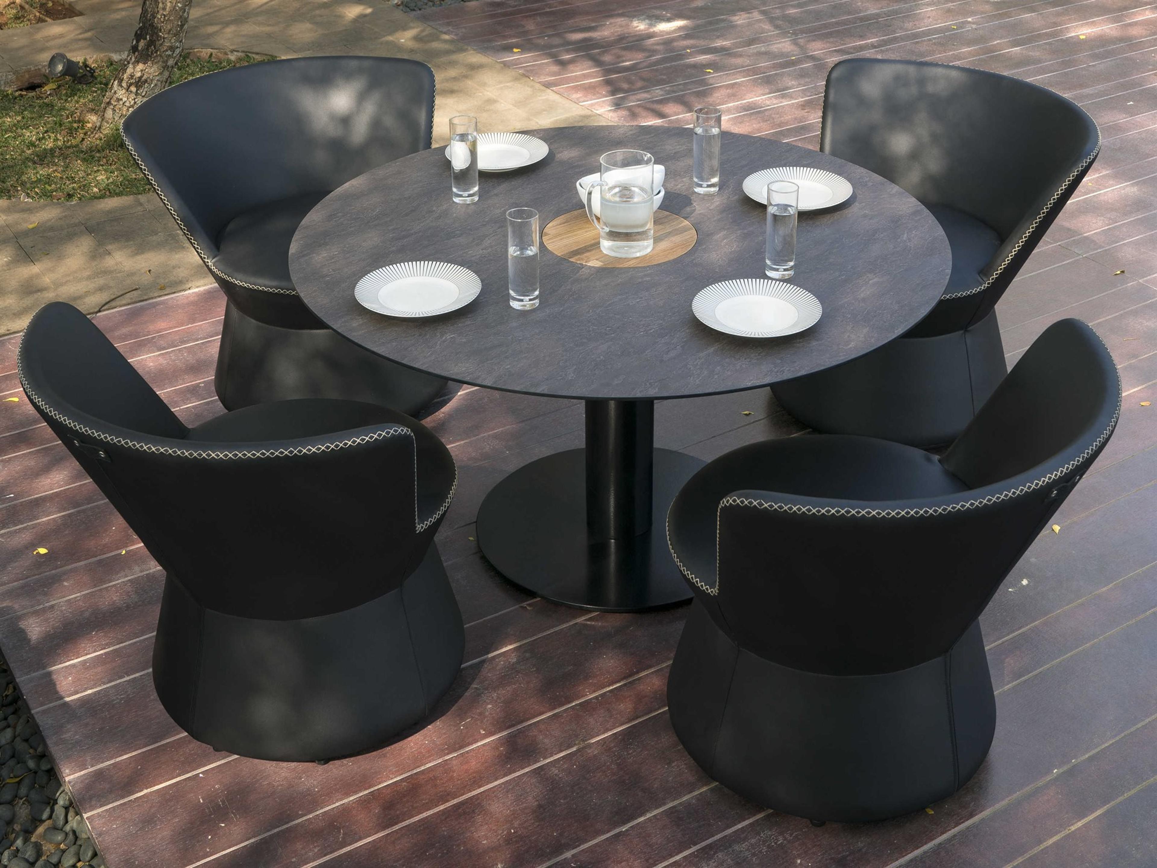 Stizzy Aluminum Patio Dining Set