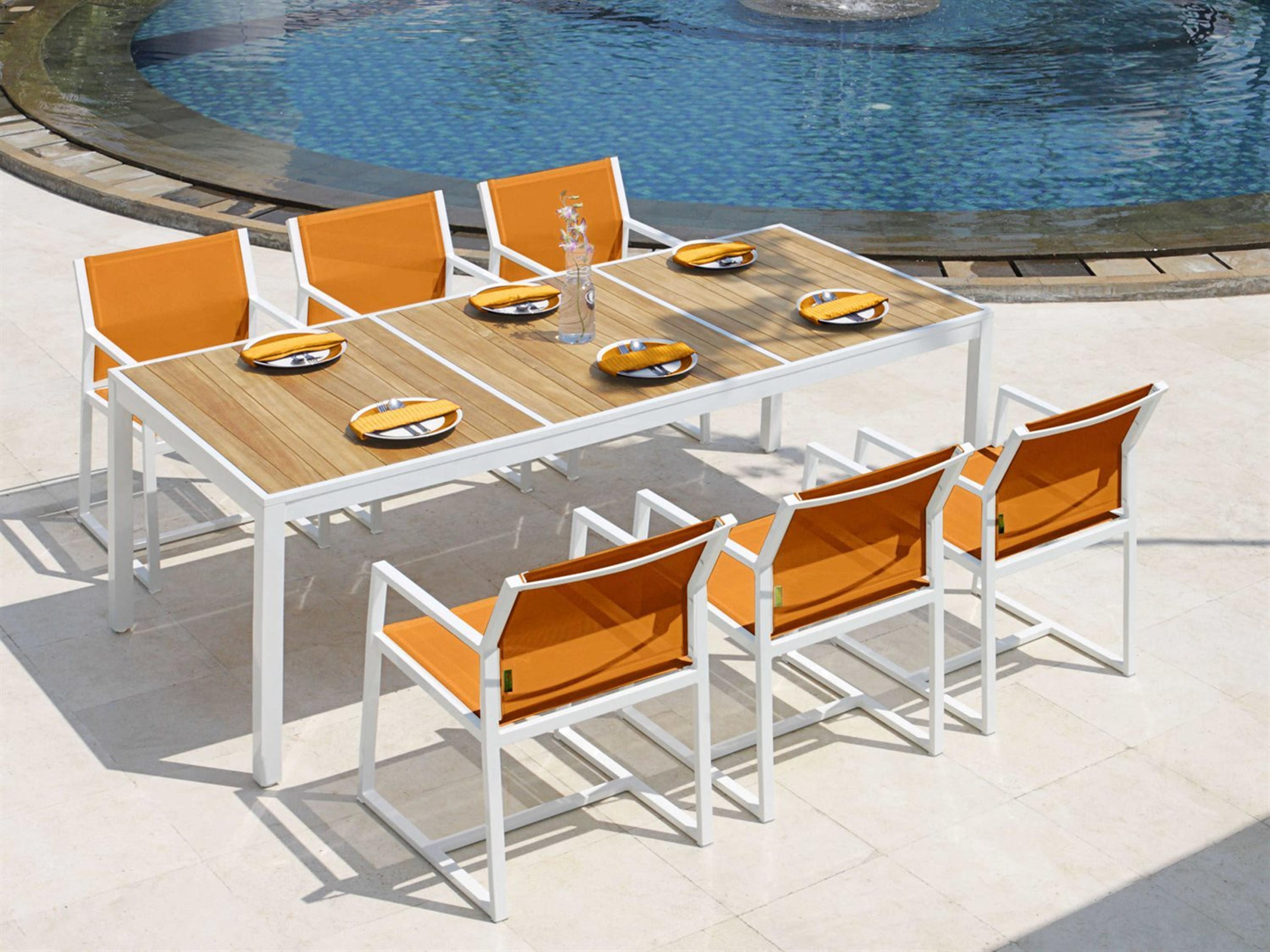 Allux Aluminum Patio Dining Set