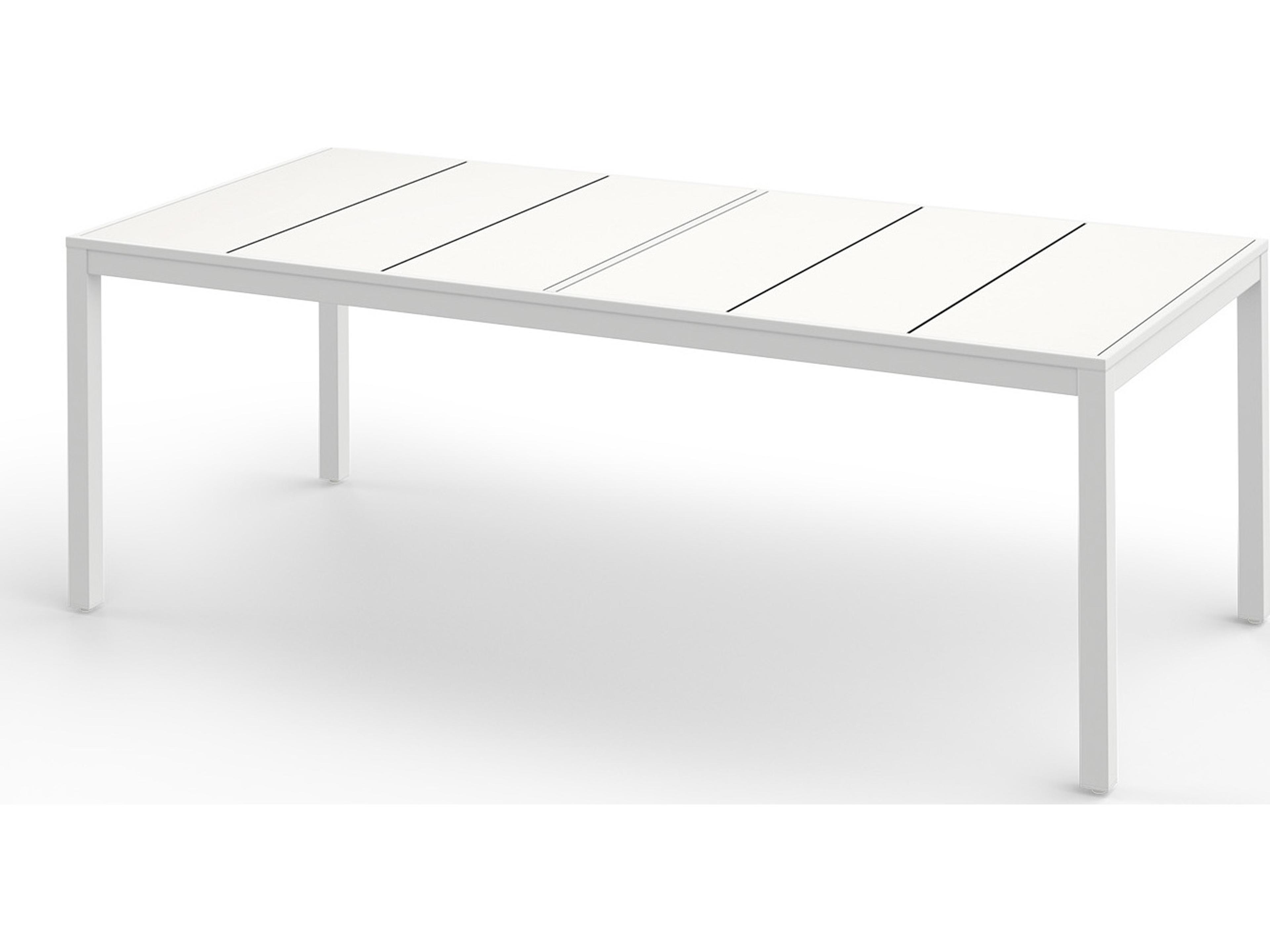 MamaGreen Allux Aluminum Rectangular Outdoor Dining Table