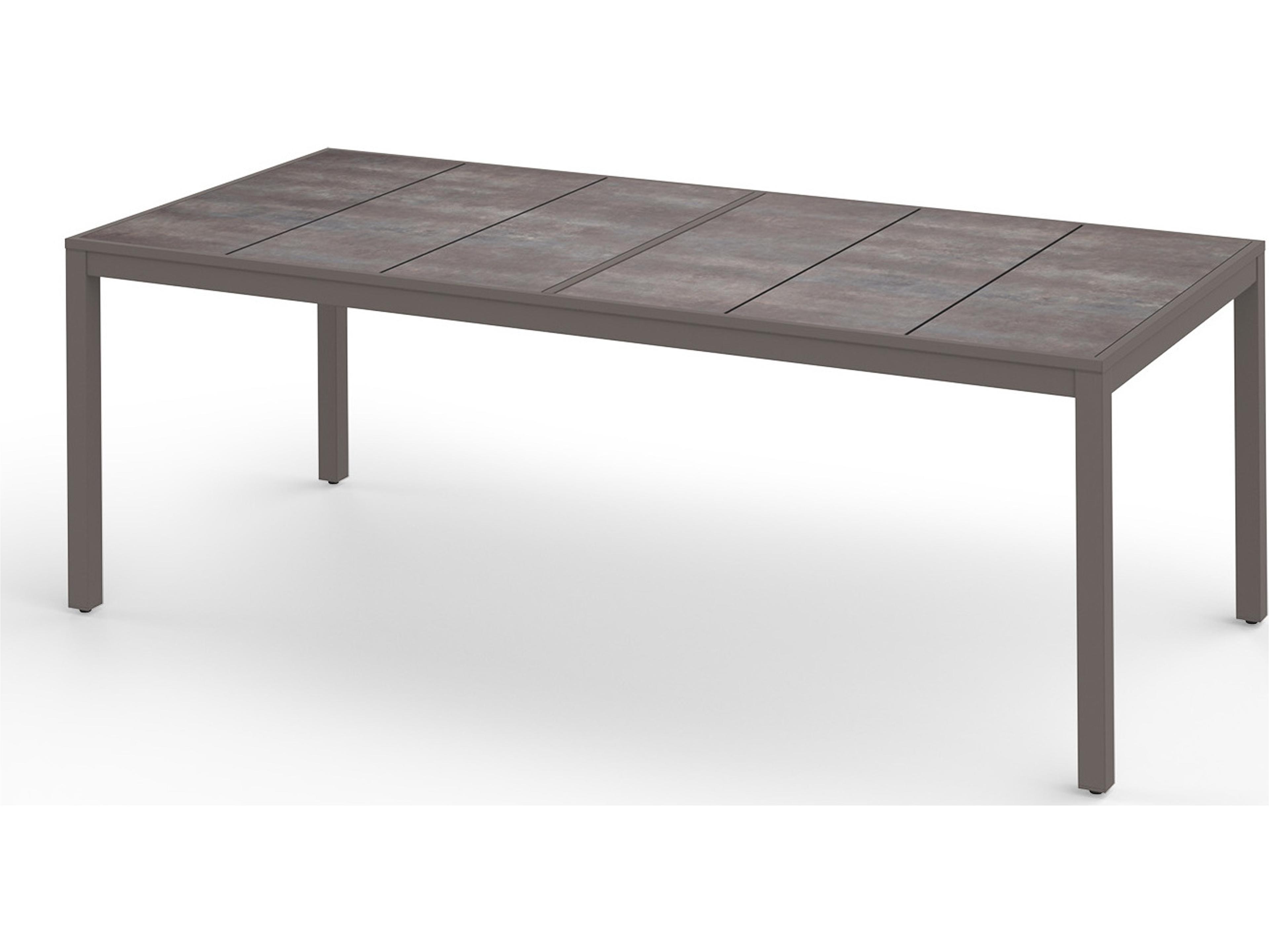 MamaGreen Allux Aluminum Rectangular Outdoor Dining Table