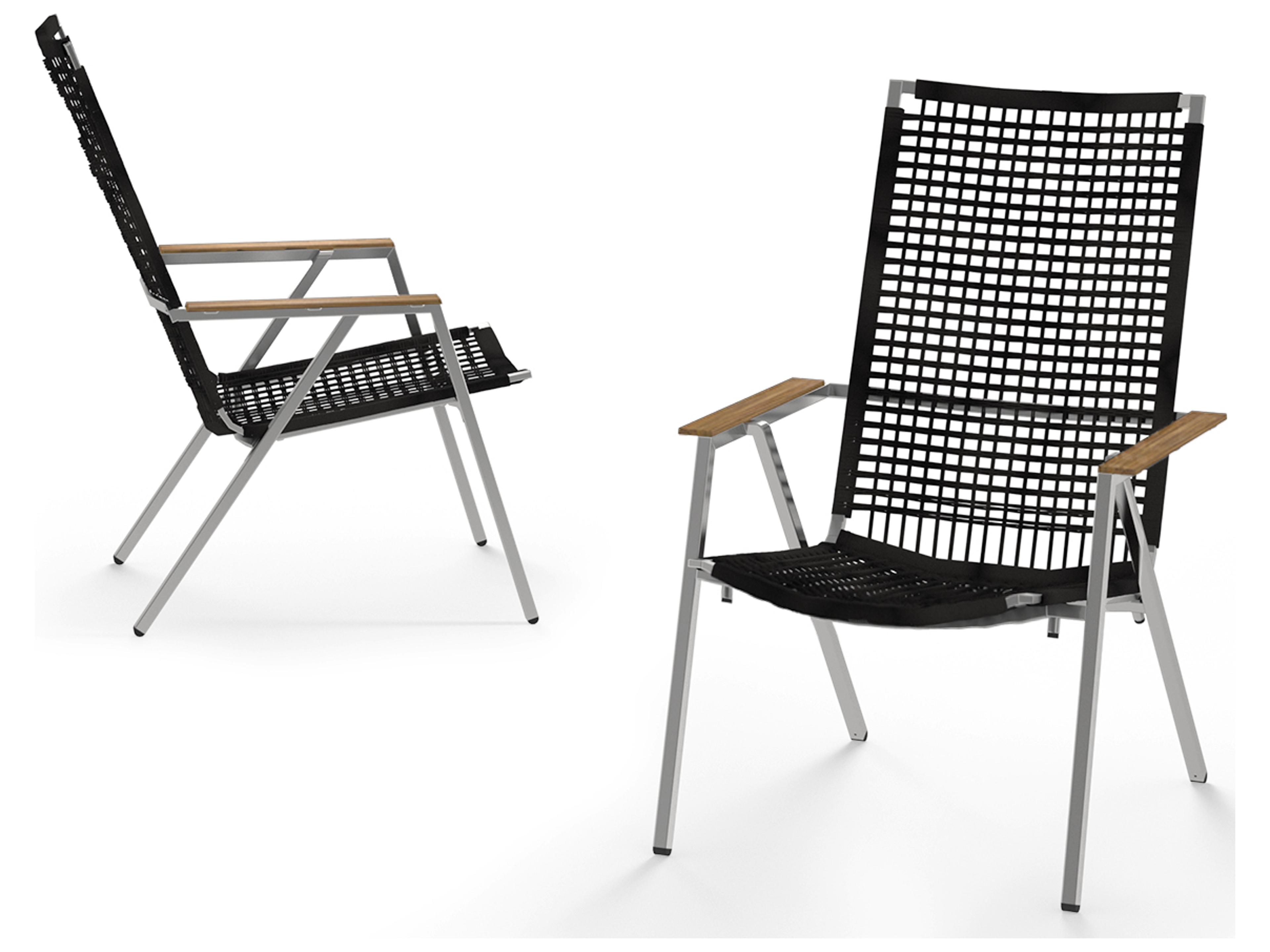 MamaGreen Olaf Stainless Steel Wicker Easy Outdoor Lounge Chair