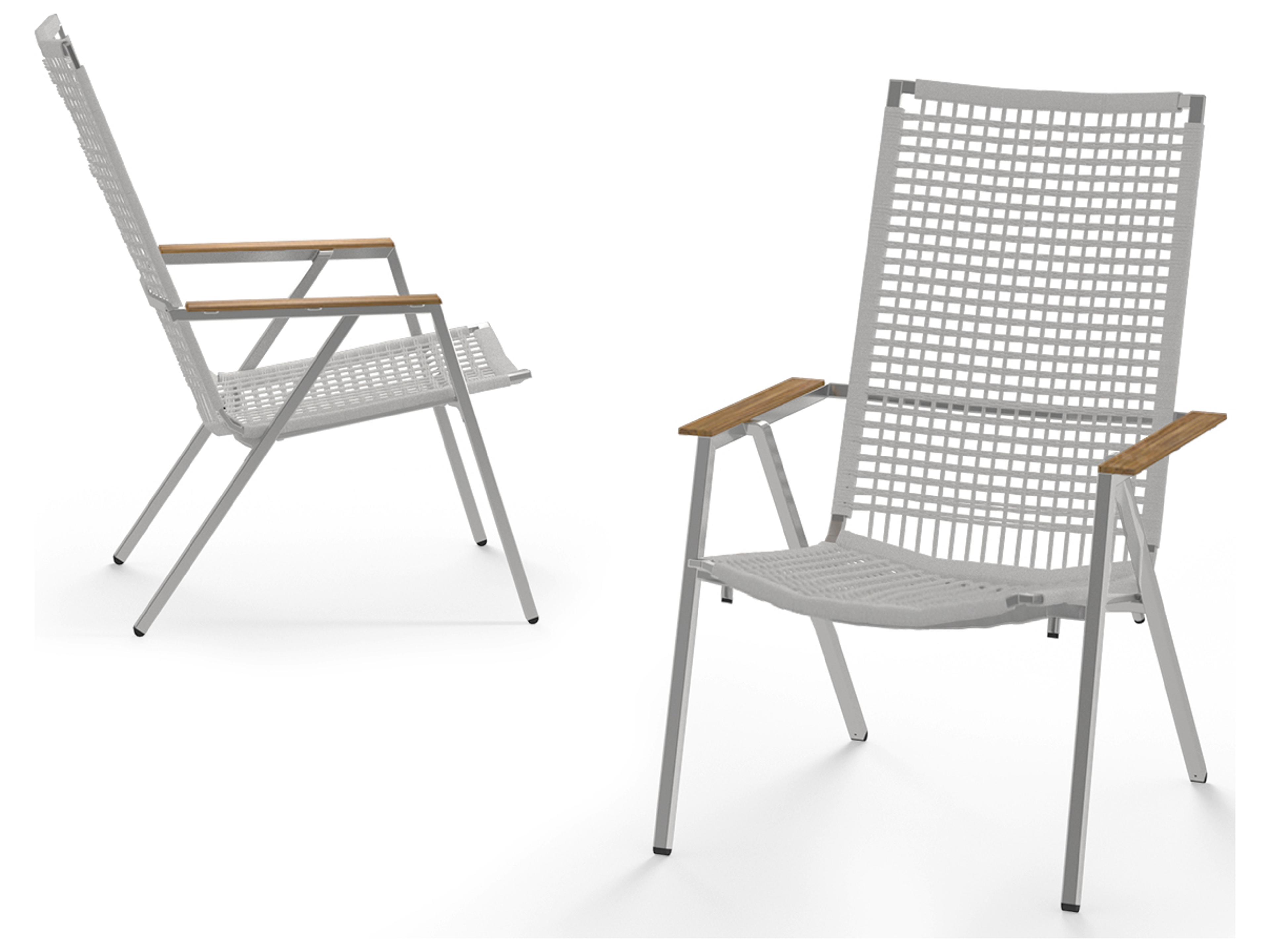 MamaGreen Olaf Stainless Steel Wicker Easy Outdoor Lounge Chair