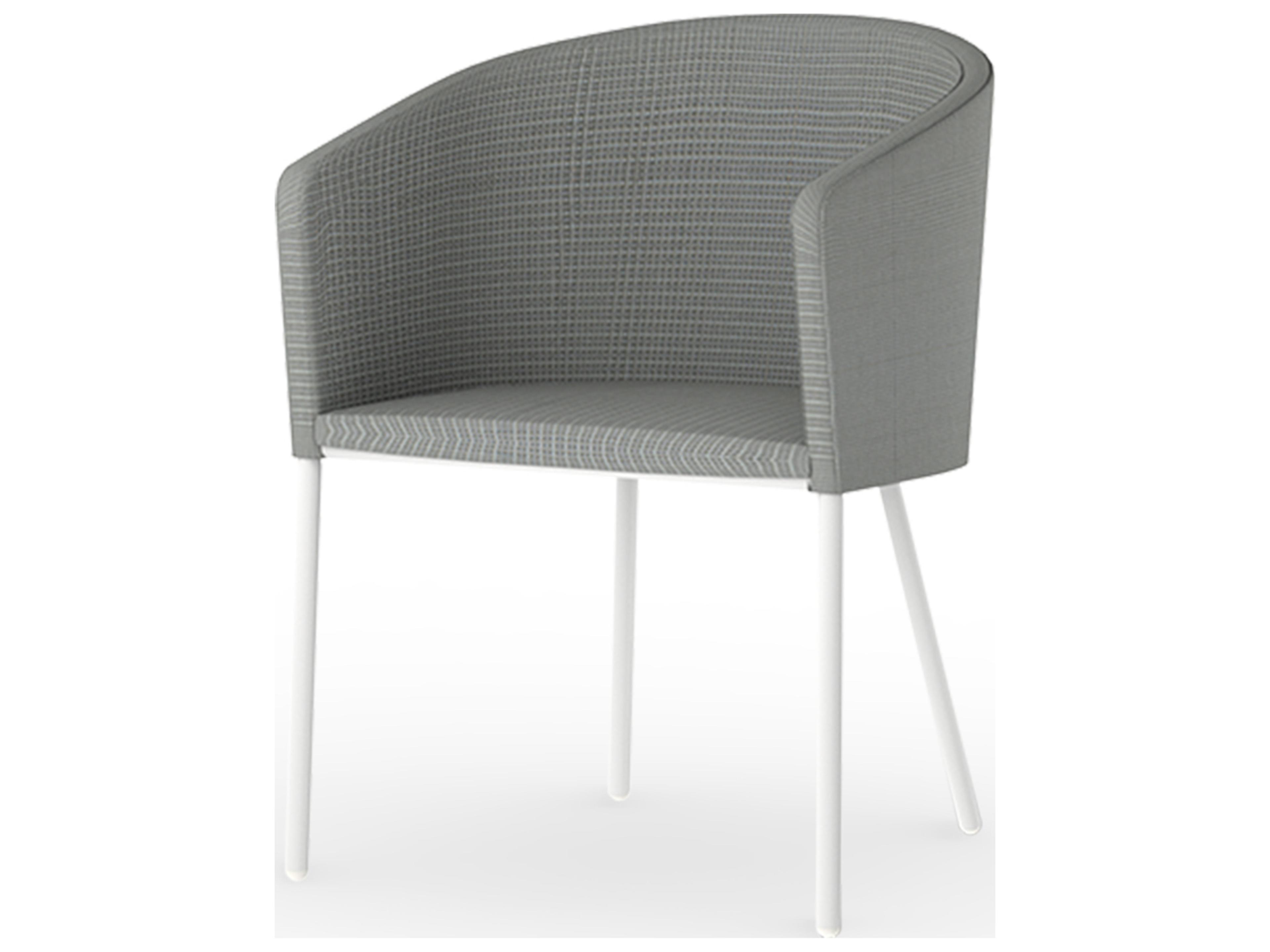 MamaGreen Zupy Aluminum Cushion Patio Dining Chair