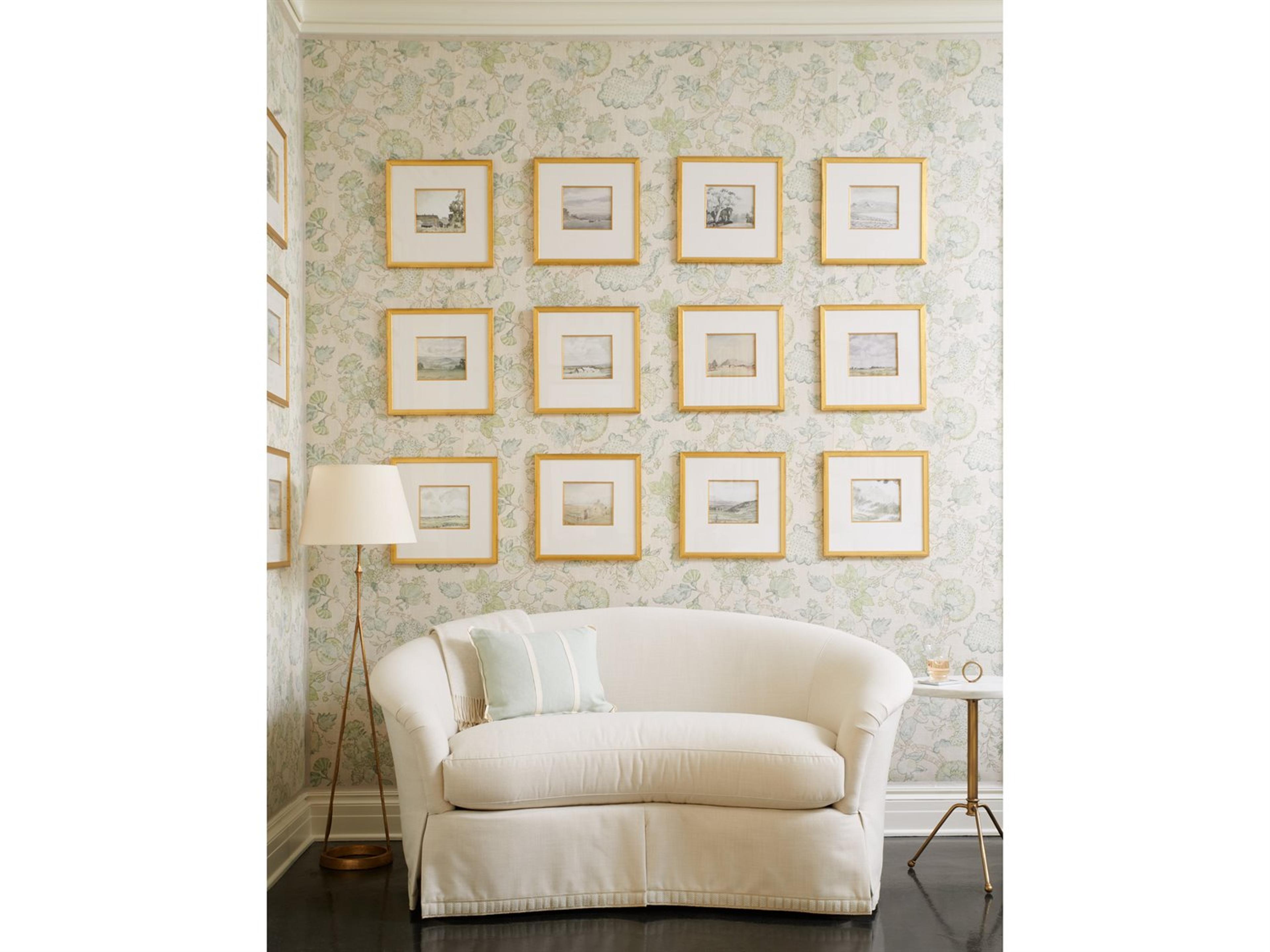 Crescent Chair and Ottoman Set