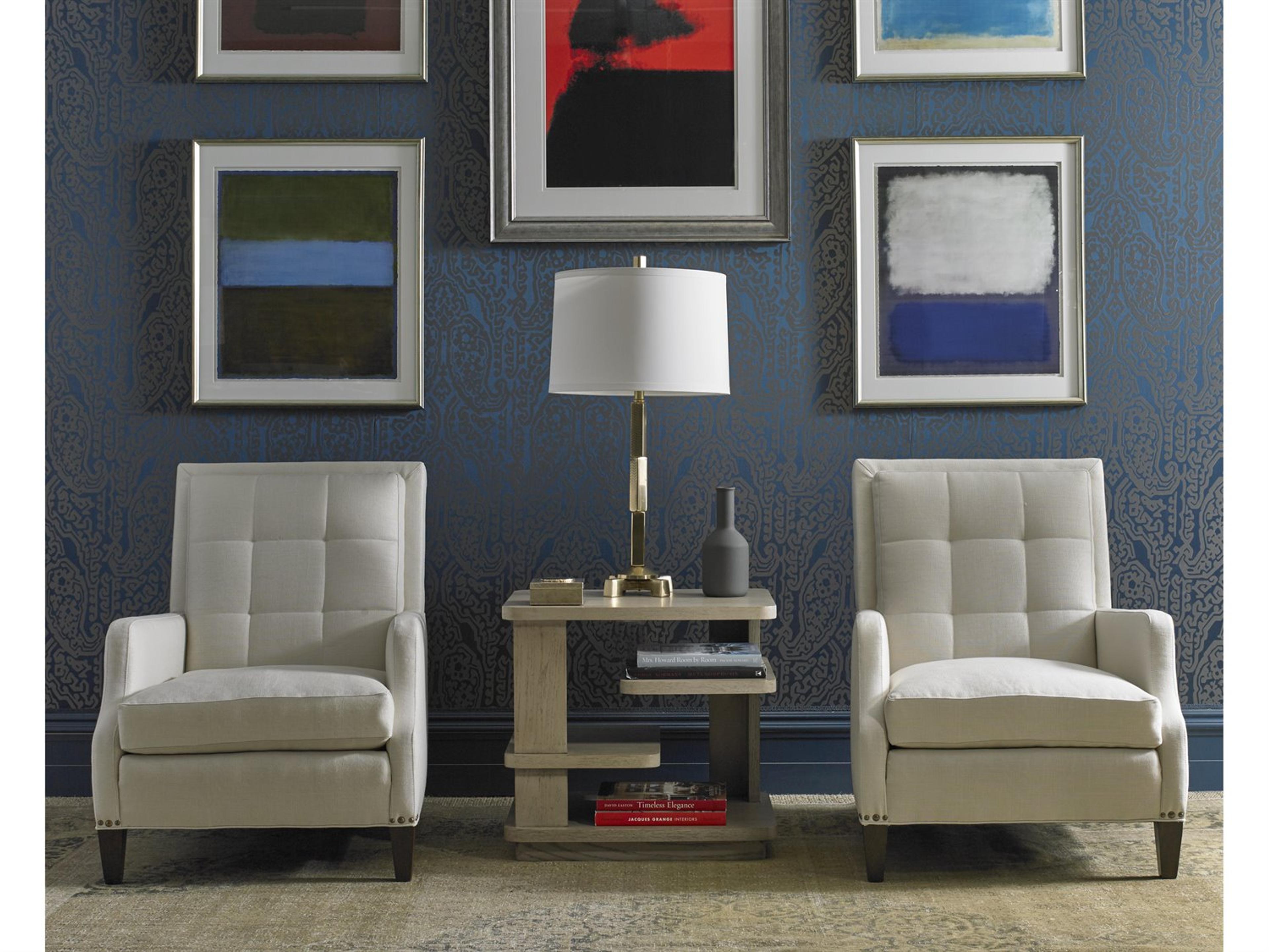 George Chair and Ottoman Set