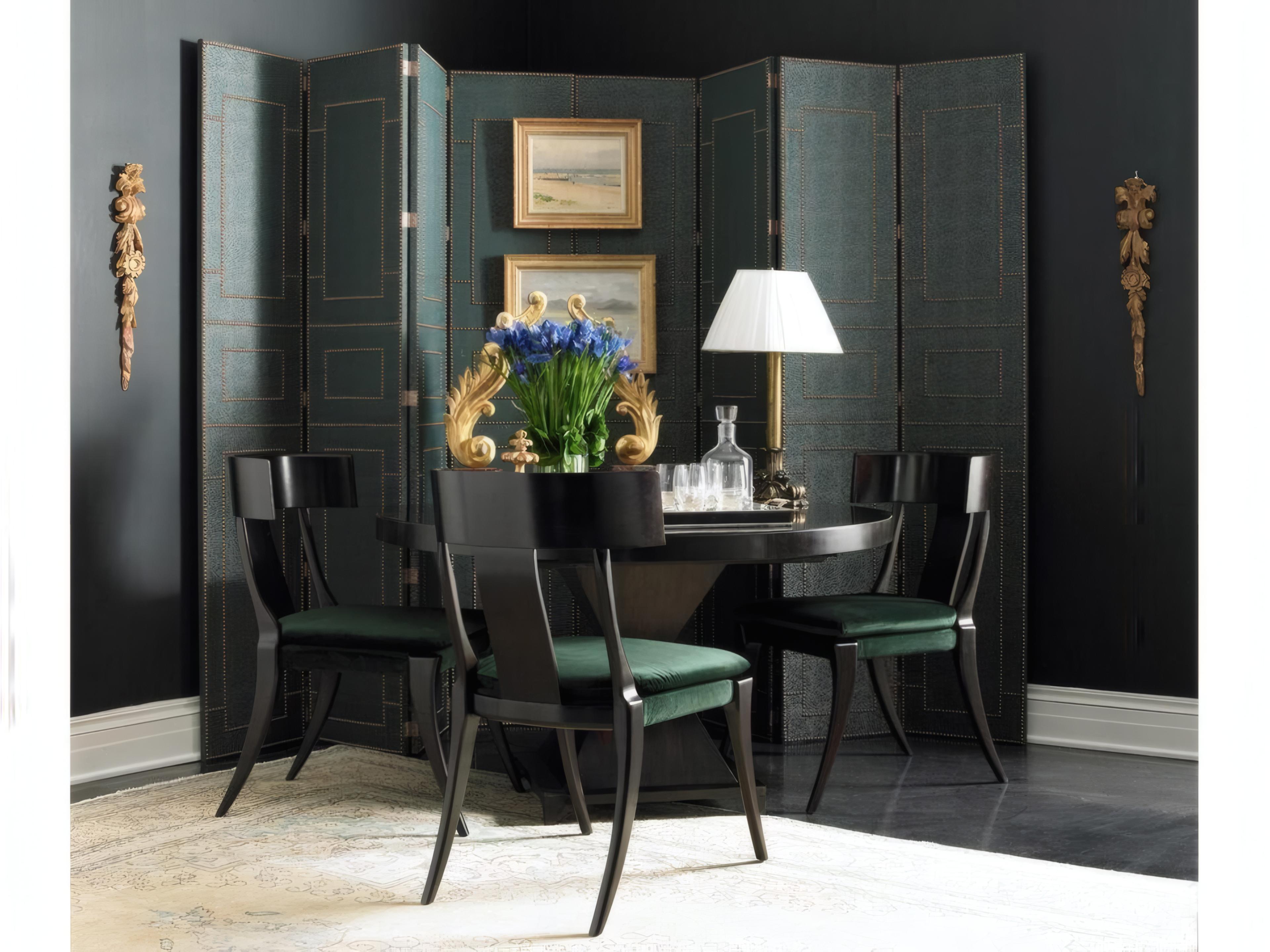 Mr. & Mrs. Howard Gibby Hardwood Brown Upholstered Armless Dining Chair