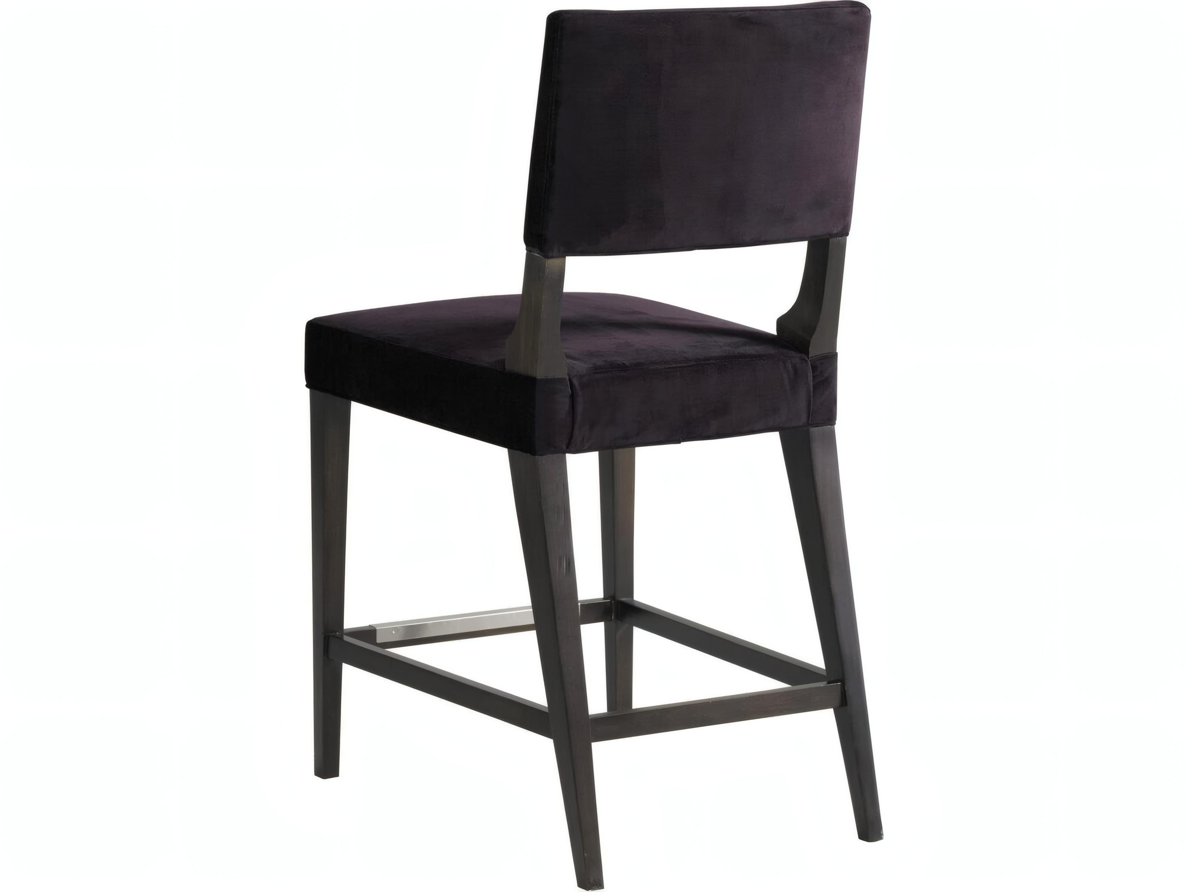 Mr. & Mrs. Howard Counter Upholstered Hardwood Stool