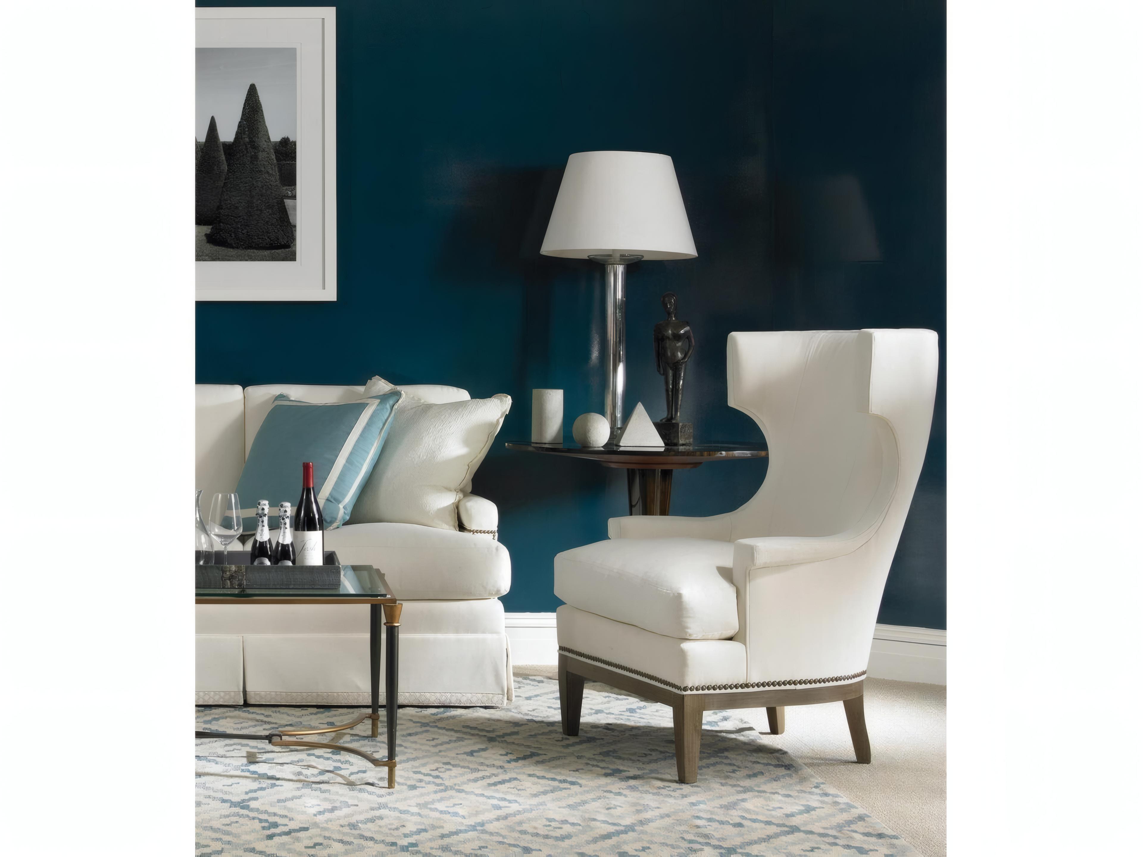 Mr. & Mrs. Howard Gundersen Gray Accent Chair