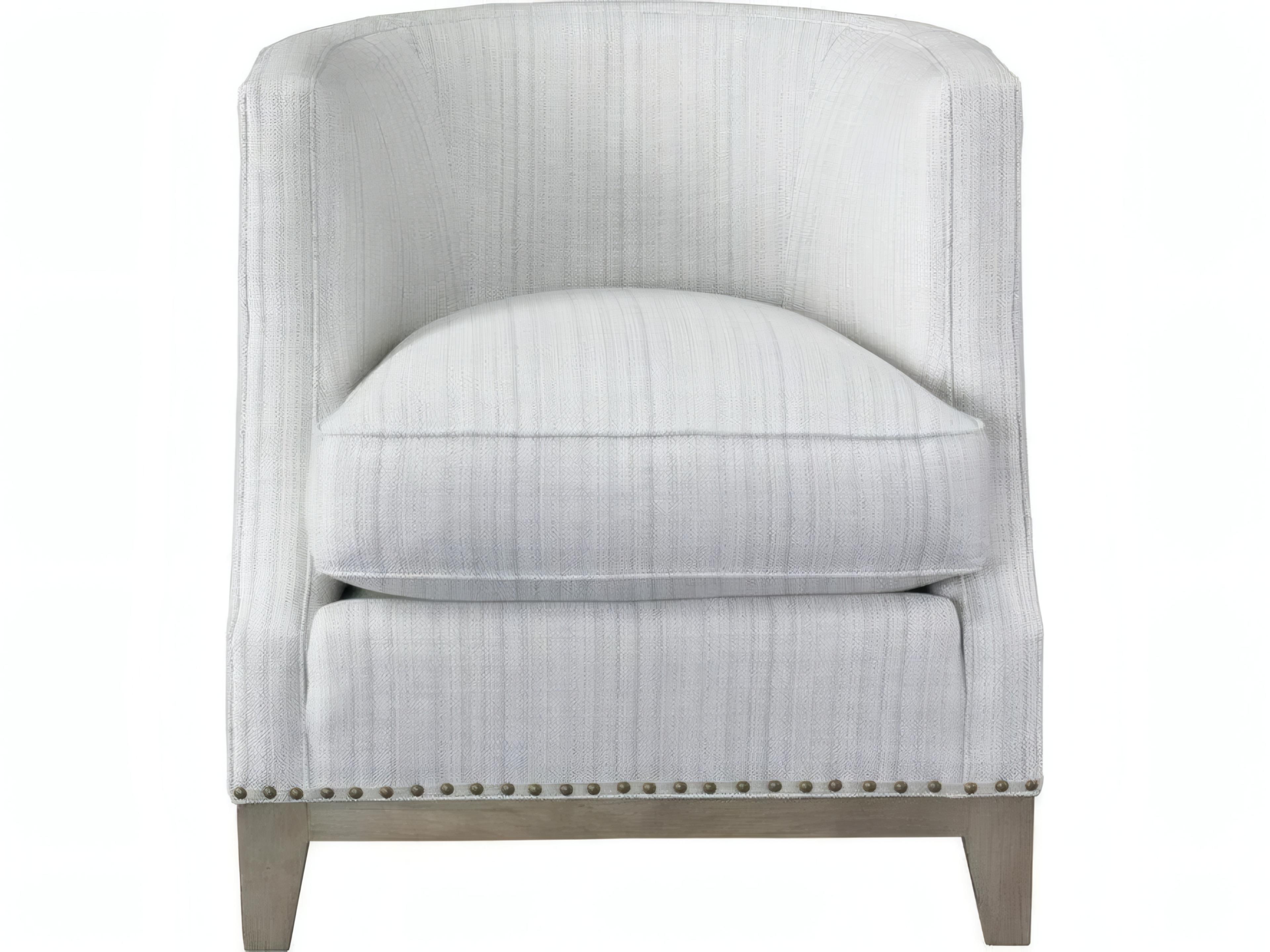 Mr. & Mrs. Howard Barrel Gray Accent Chair