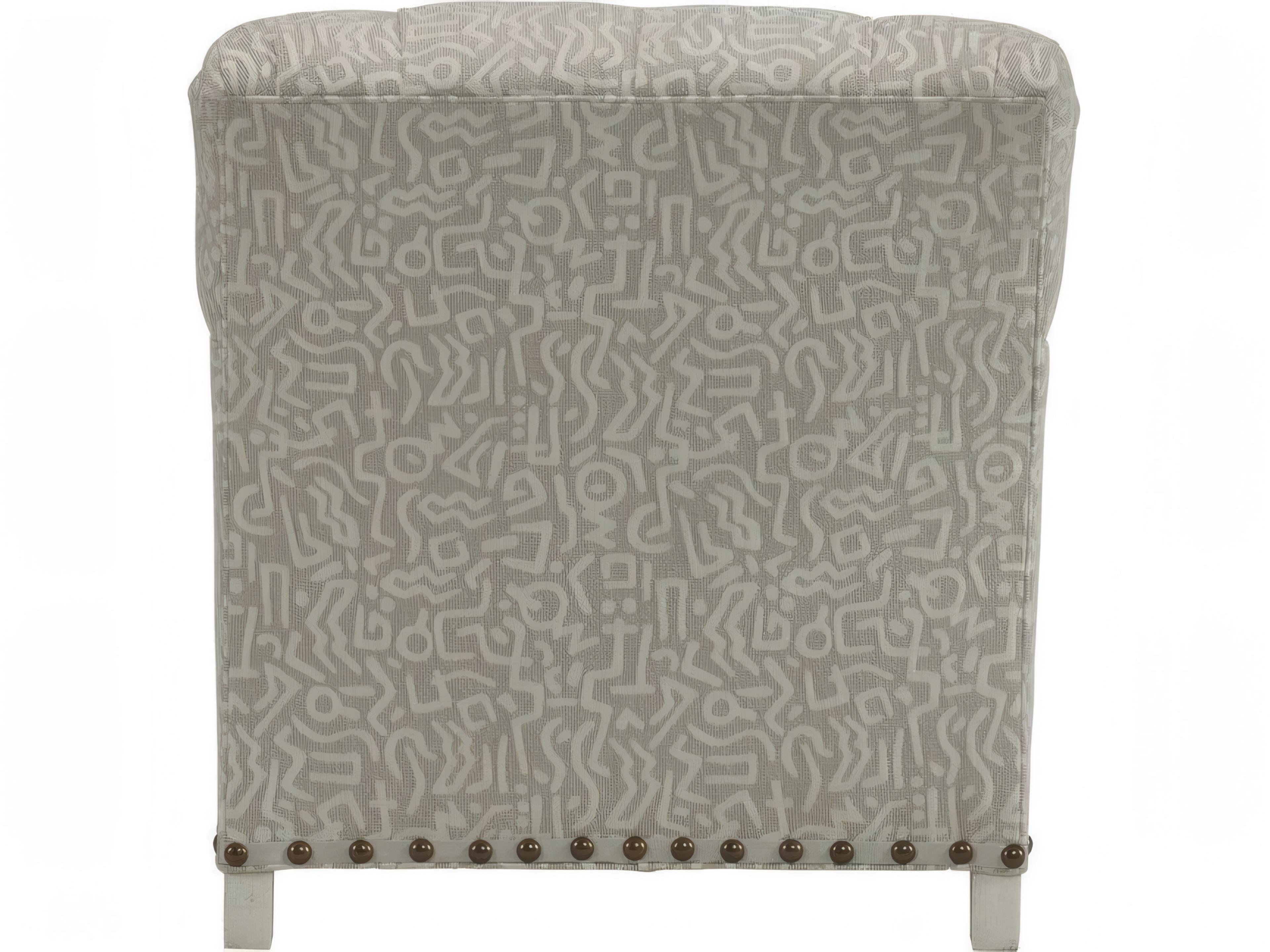 Mr. & Mrs. Howard Chatsworth Rolling Beige Accent Chair