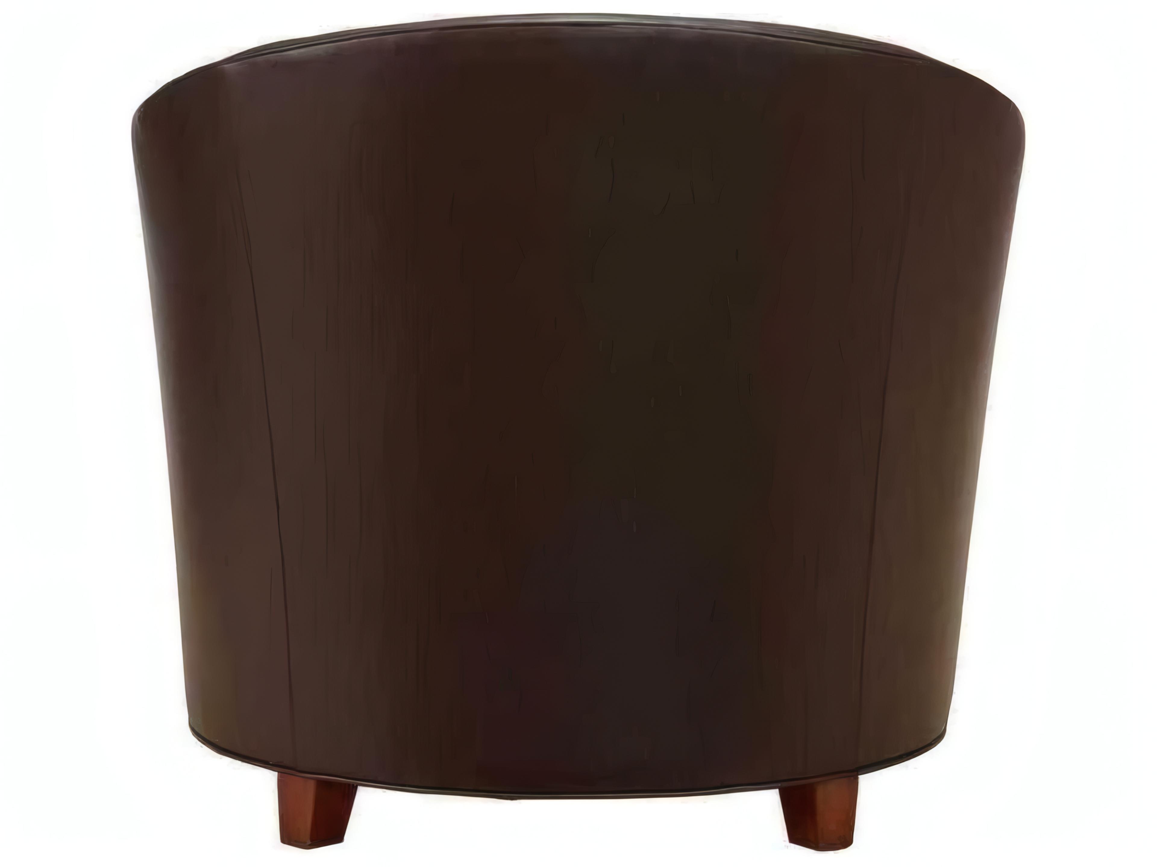 Mr. & Mrs. Howard Bennett Brown Accent Chair
