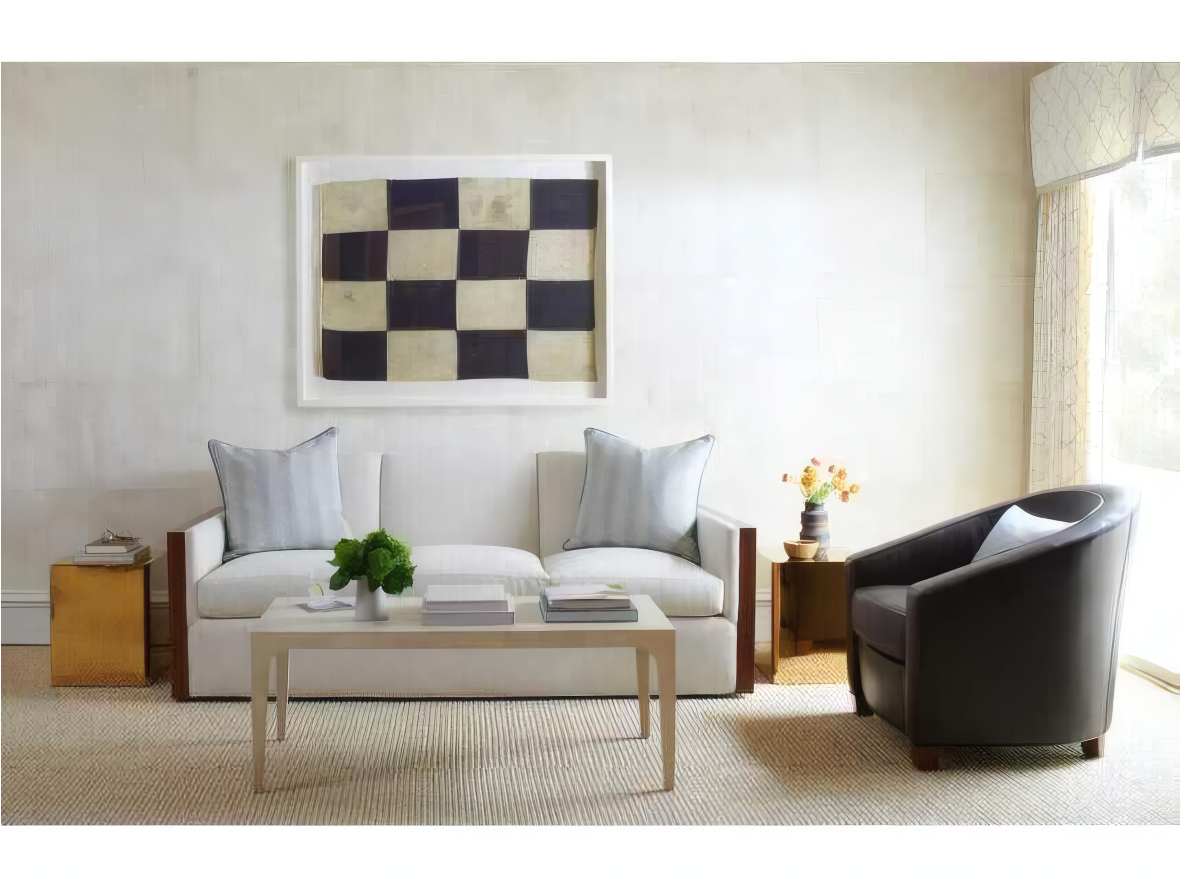 Mr. & Mrs. Howard Bennett Brown Accent Chair