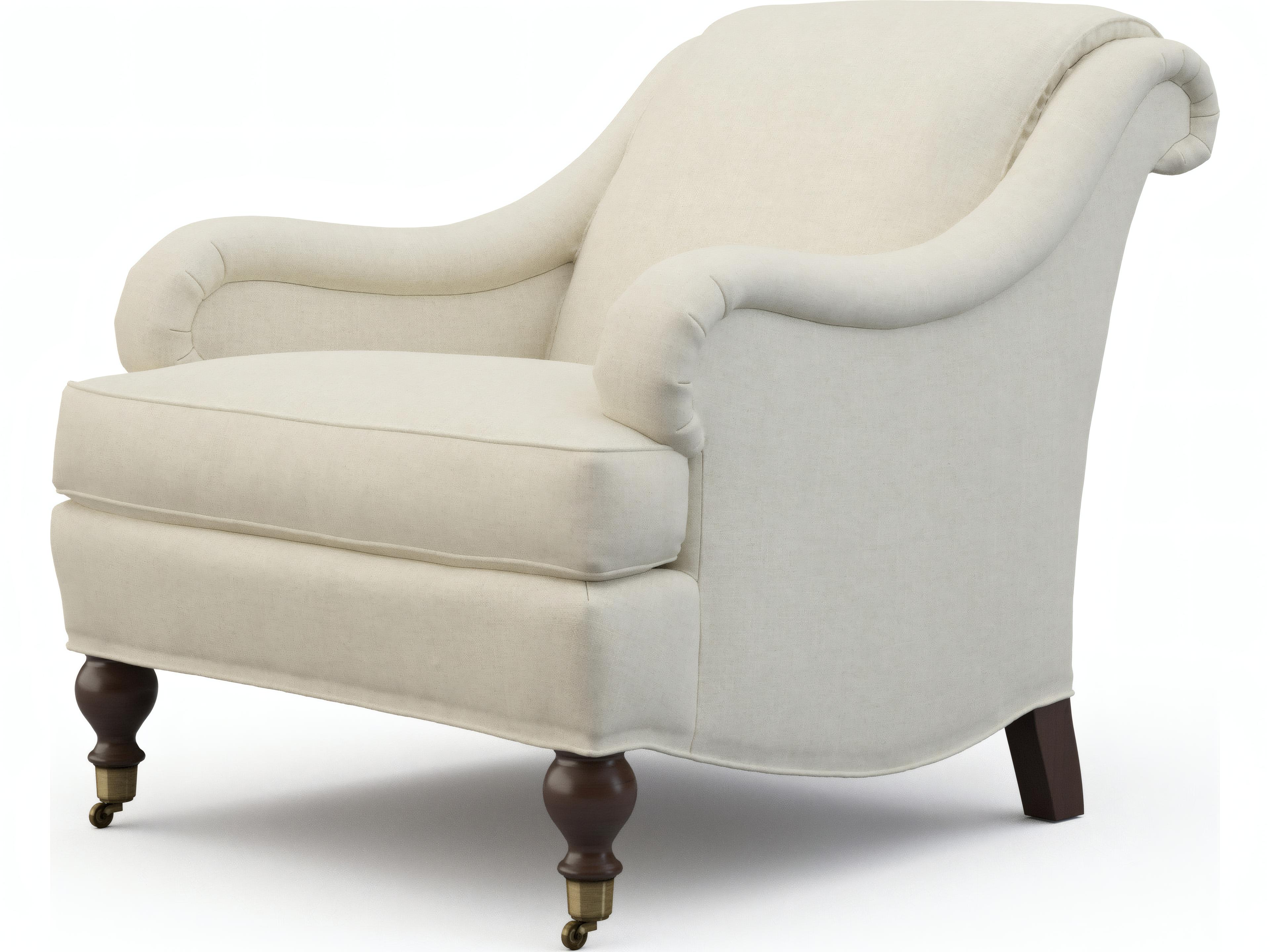 Mr. & Mrs. Howard Lynda Revolving Beige Accent Chair