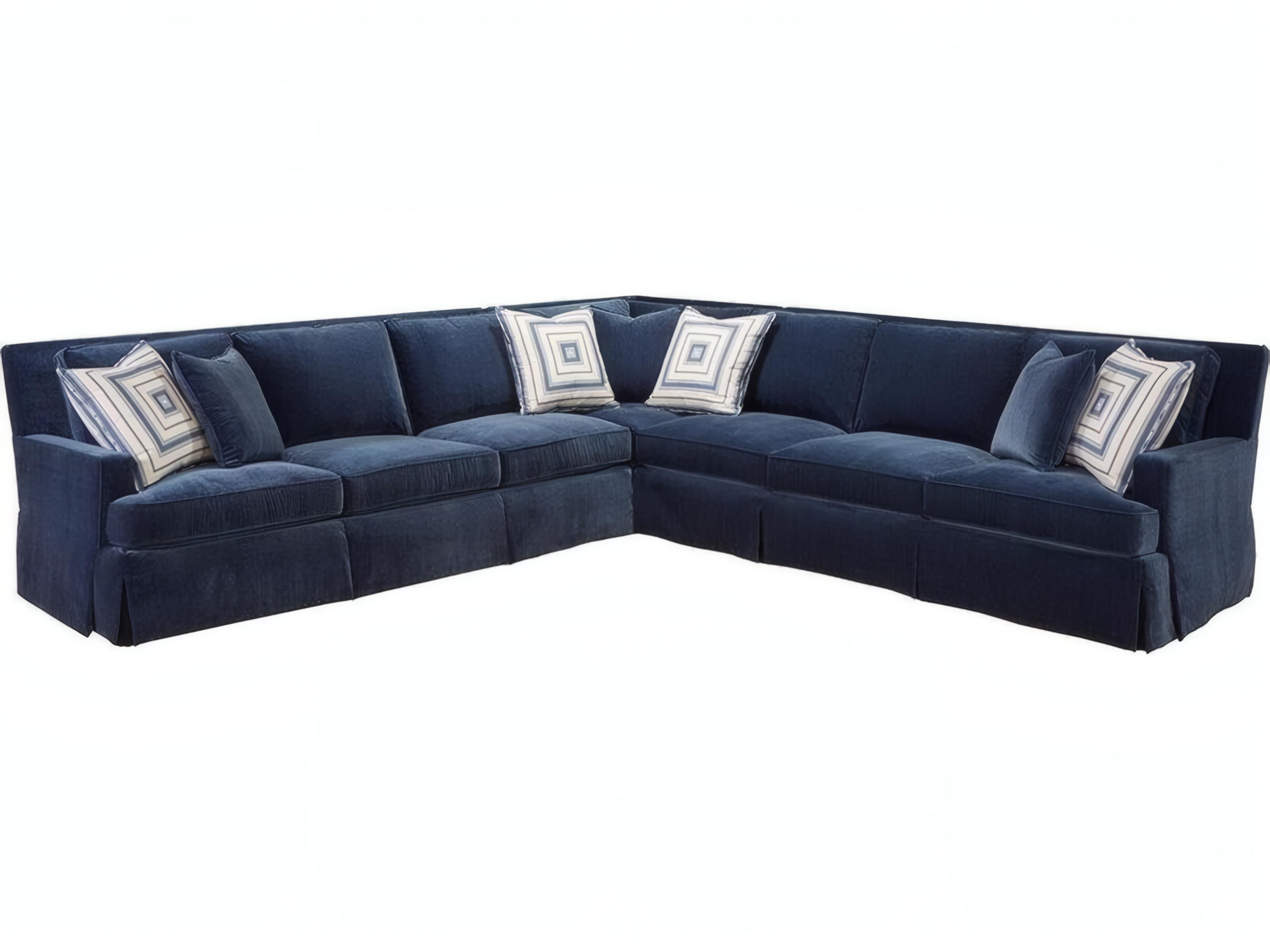 Fairfax Blue Upholstered Sofa