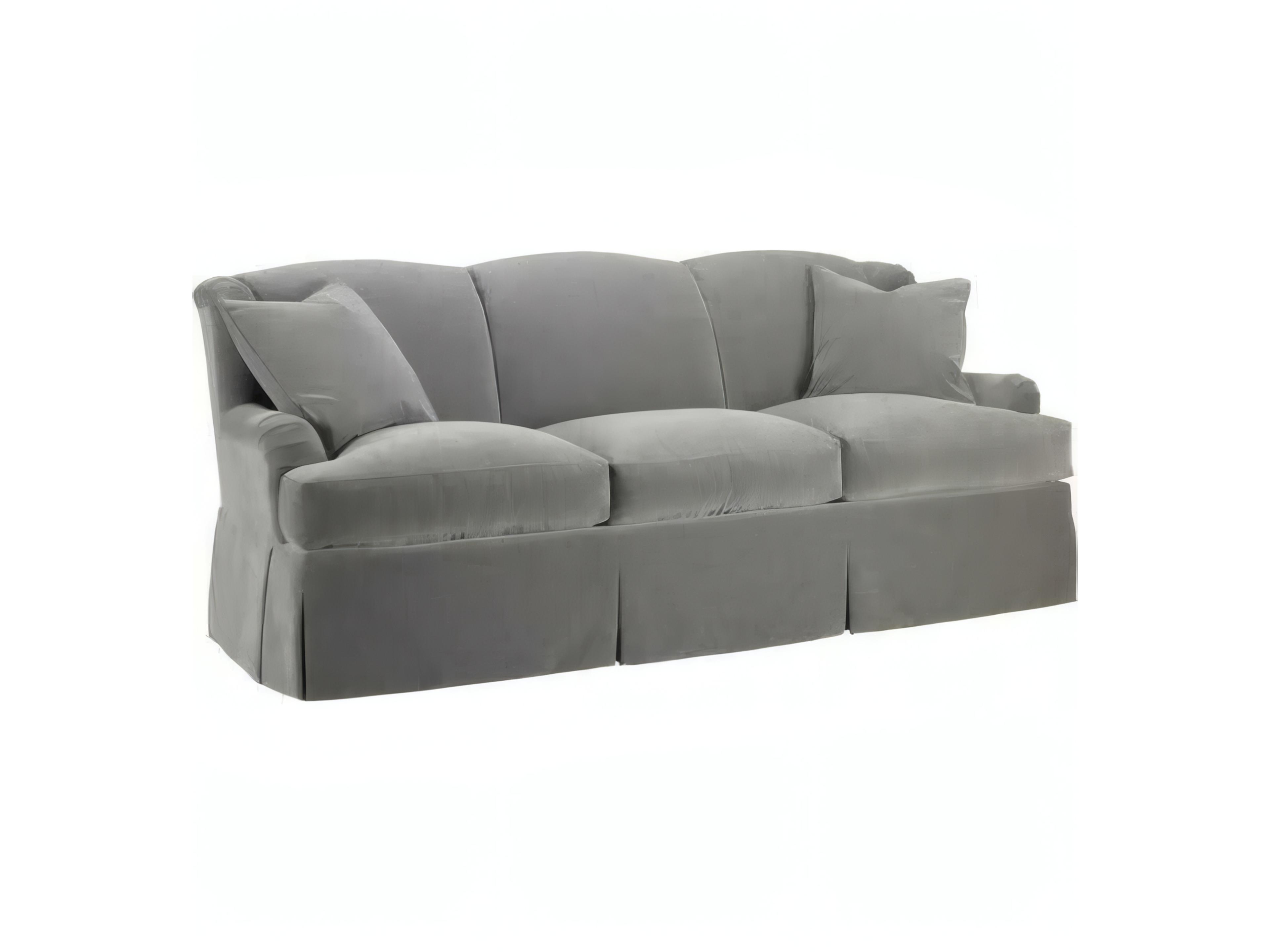 Winged Upholstered Sofa