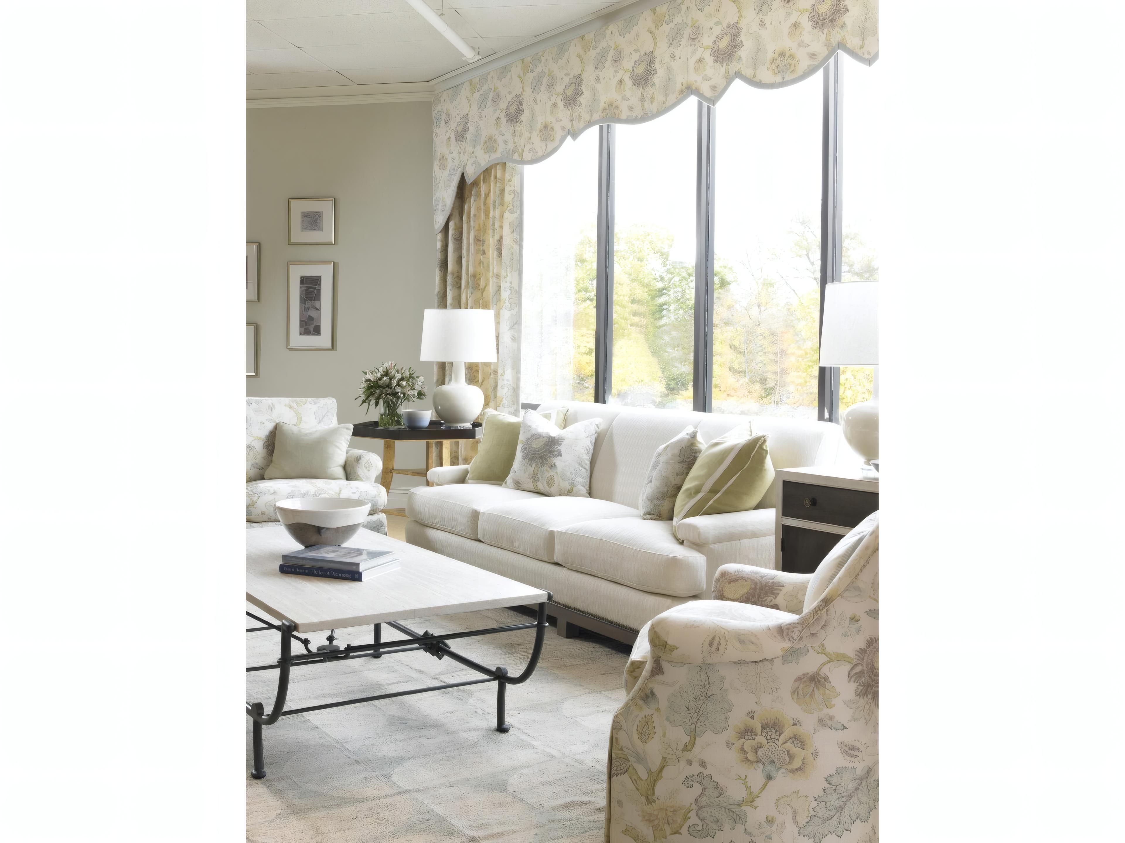 Mr. & Mrs. Howard Salon Beige Upholstered Sofa