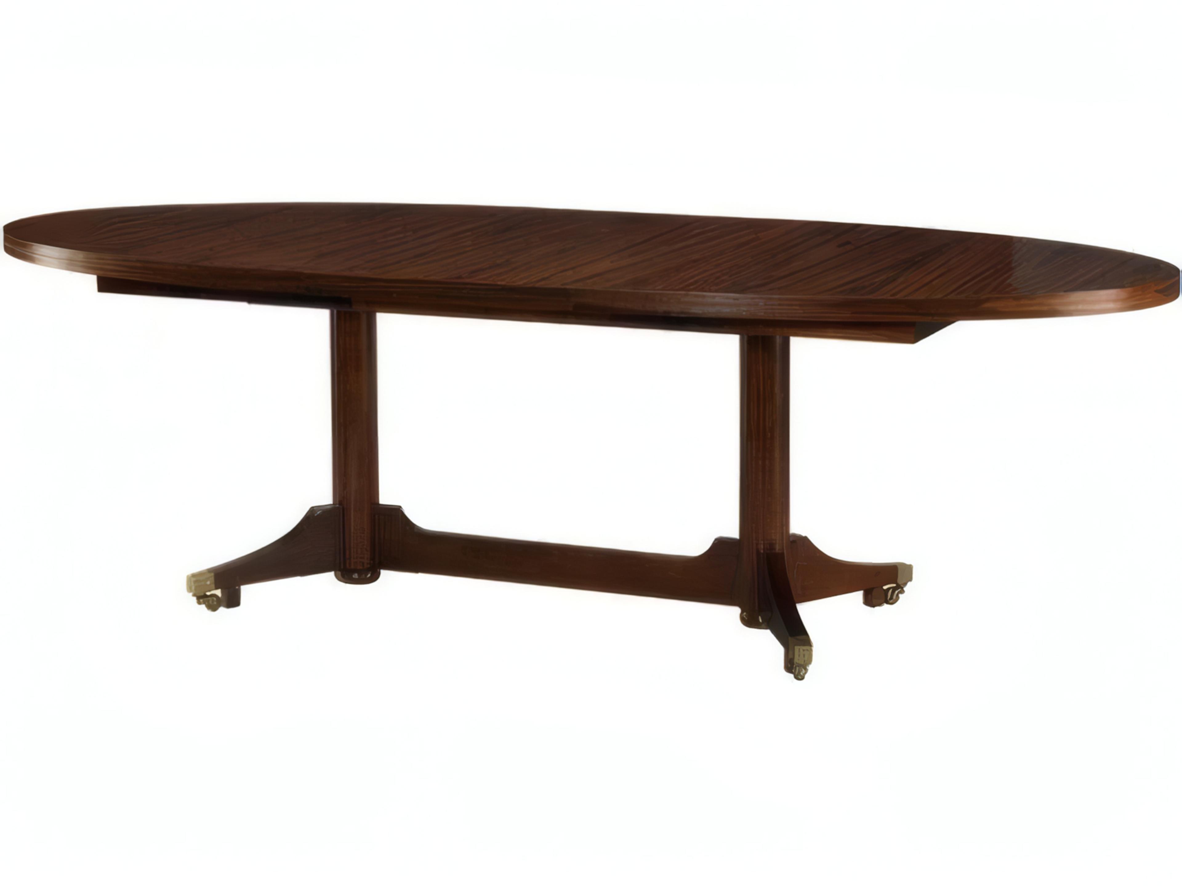 London Oval Wood Dining Table
