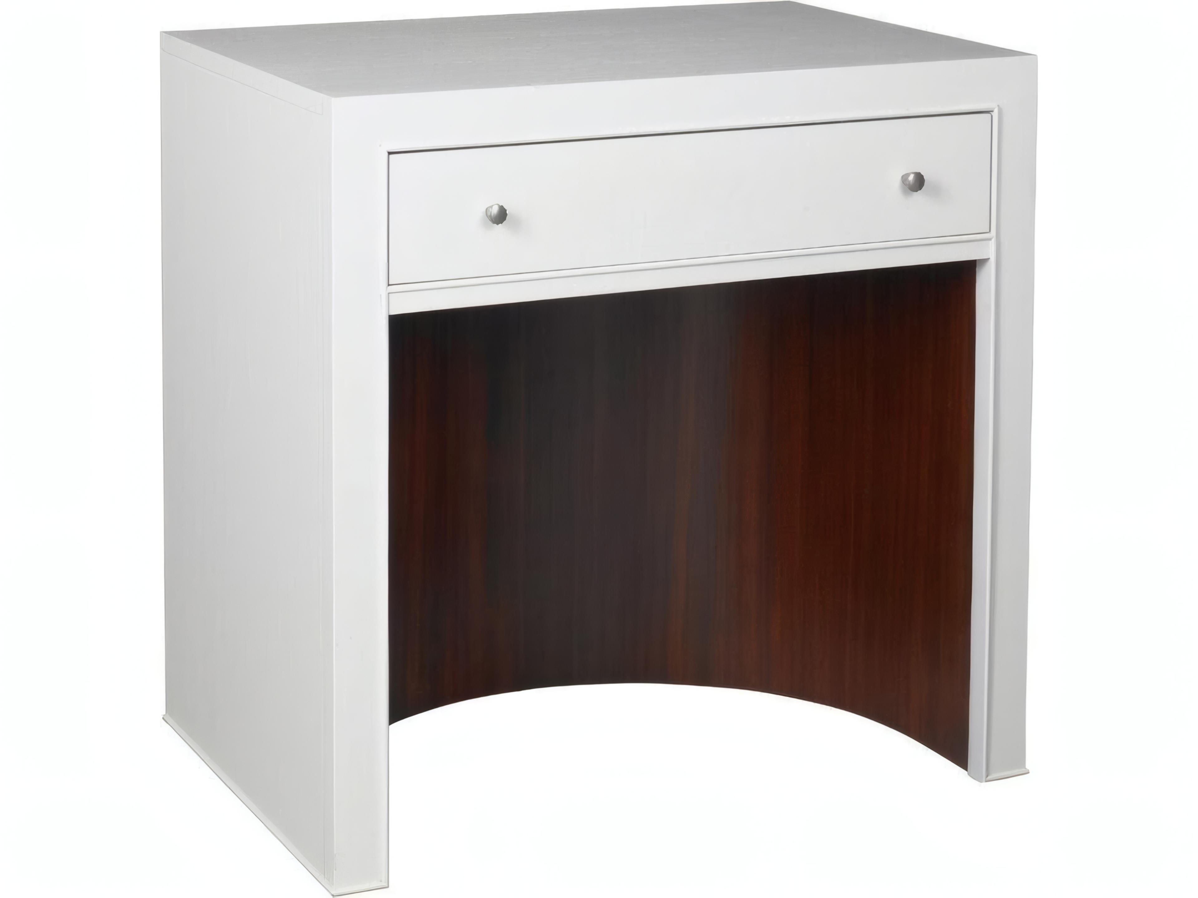 Atlantic Rectangular Wood End Table