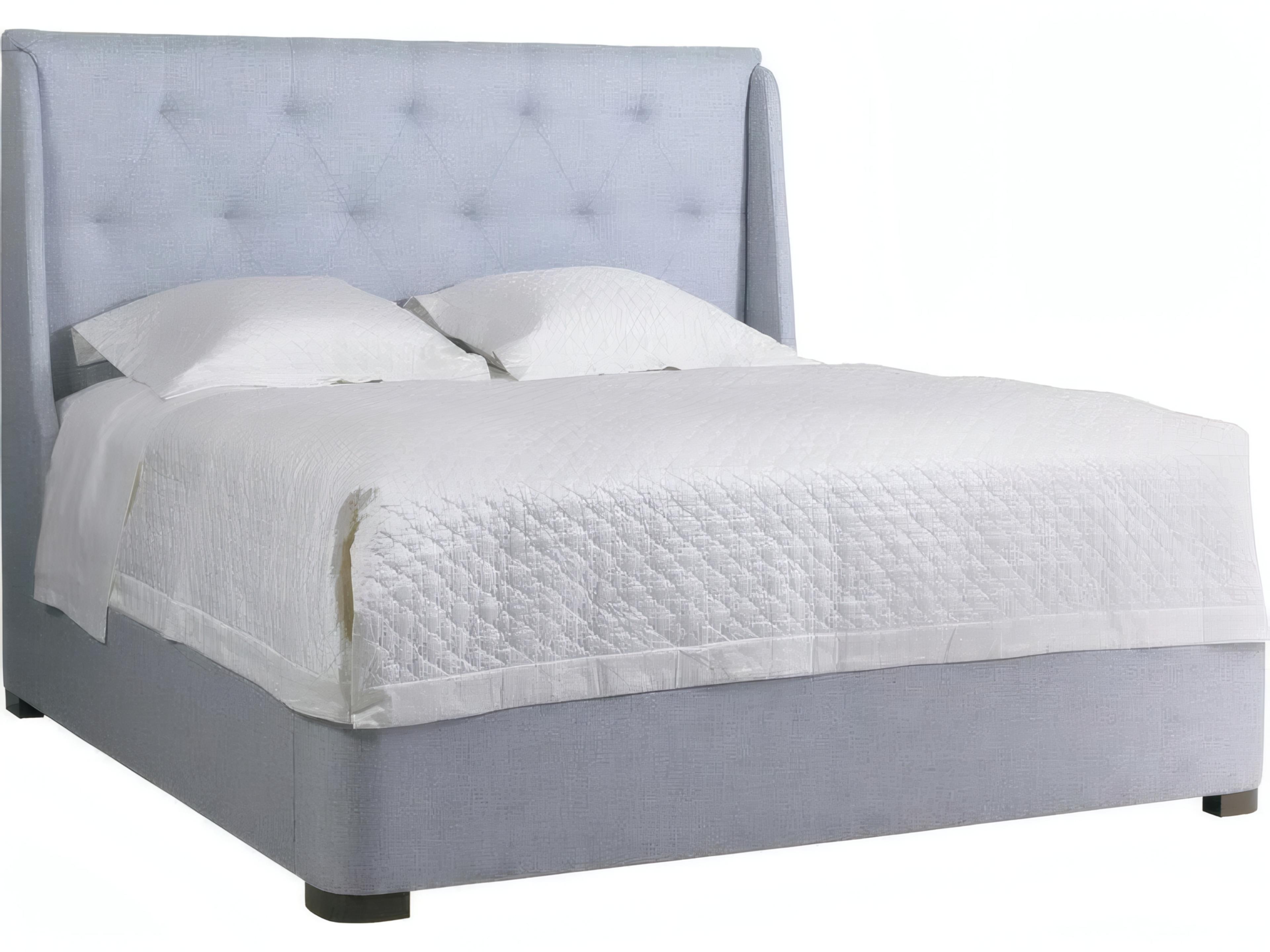 Cheryl Brown Hardwood Upholstered King Panel Bed