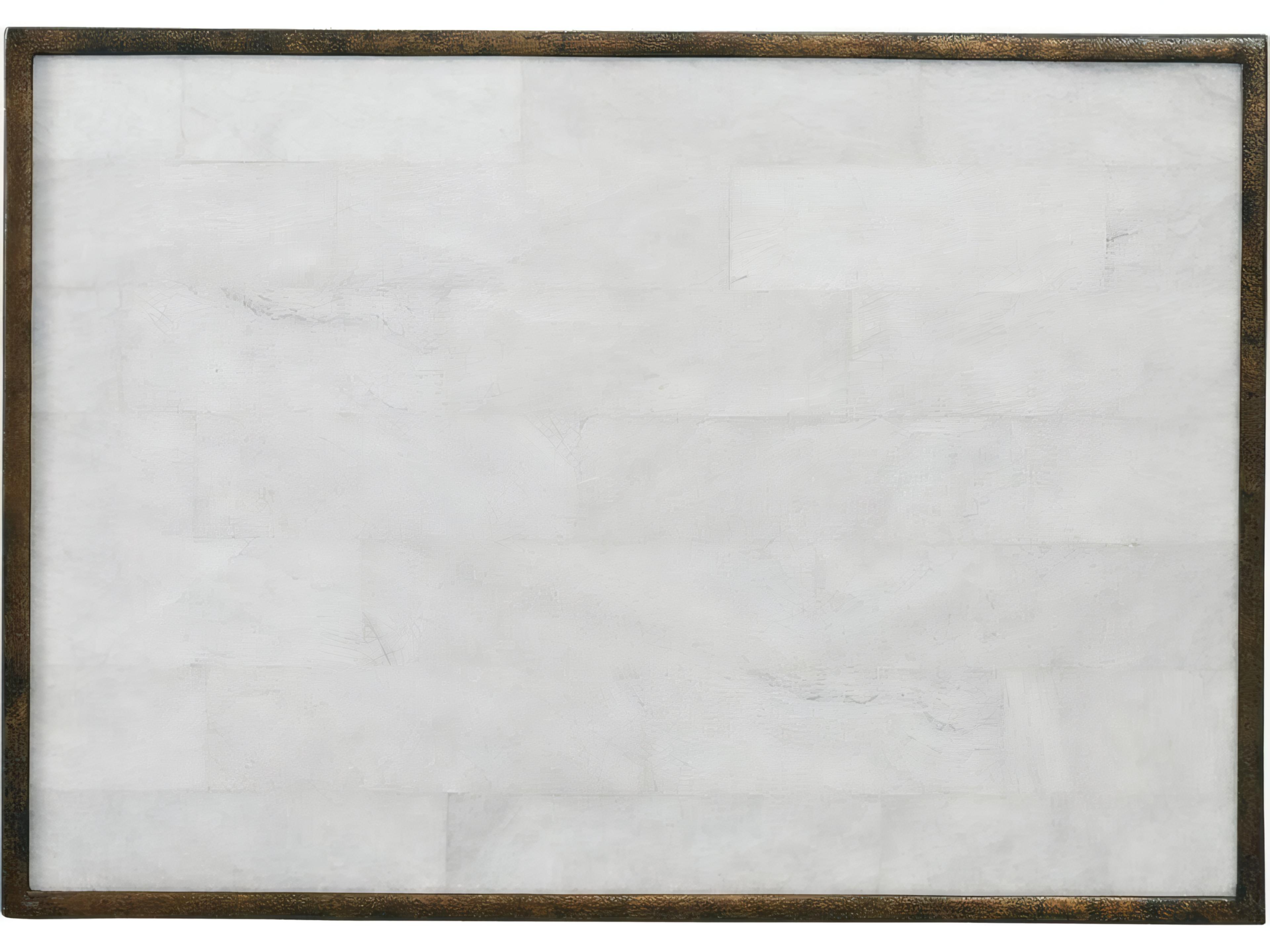 Mr. & Mrs. Howard Giorgio Rectangular Stone End Table