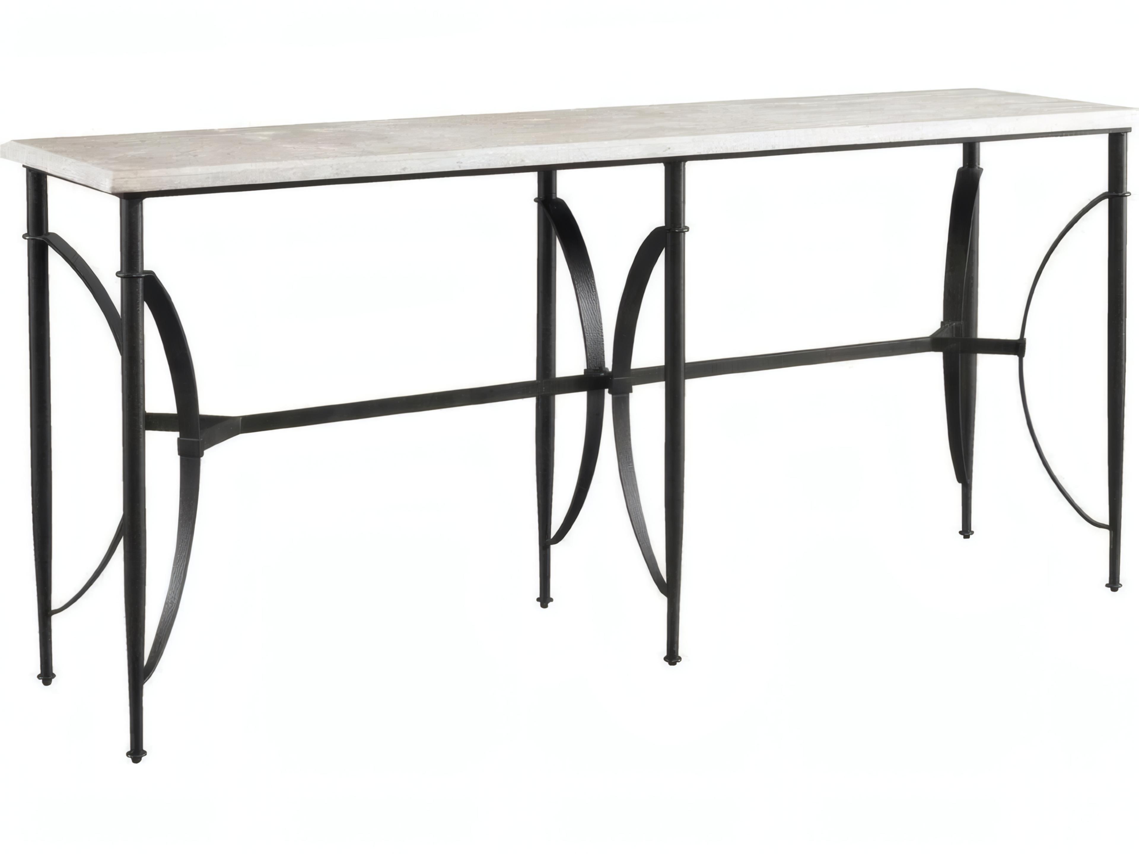 Alfies Rectangular Stone Alfie Console Table