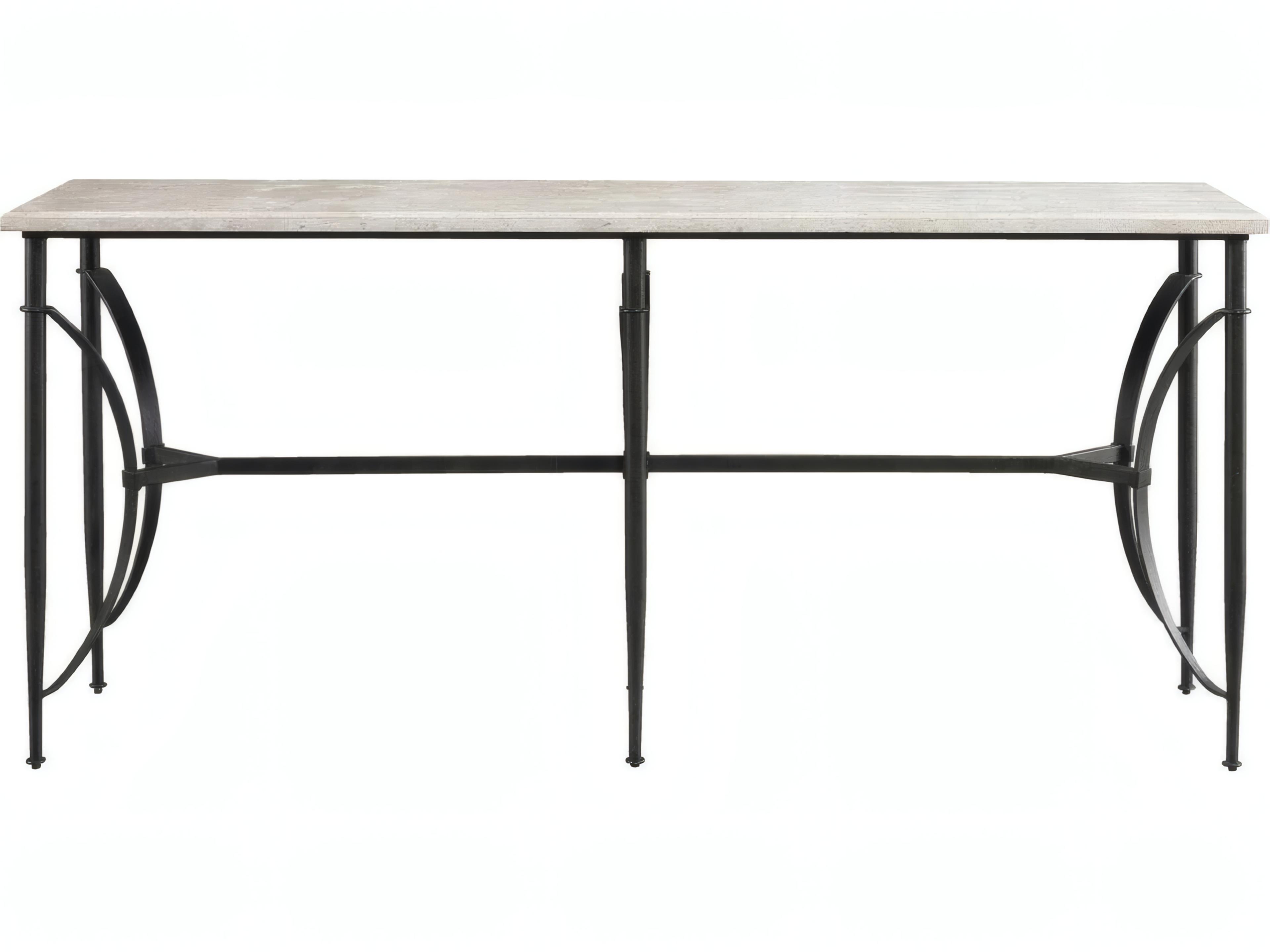 Mr. & Mrs. Howard Alfies Rectangular Stone Alfie Console Table