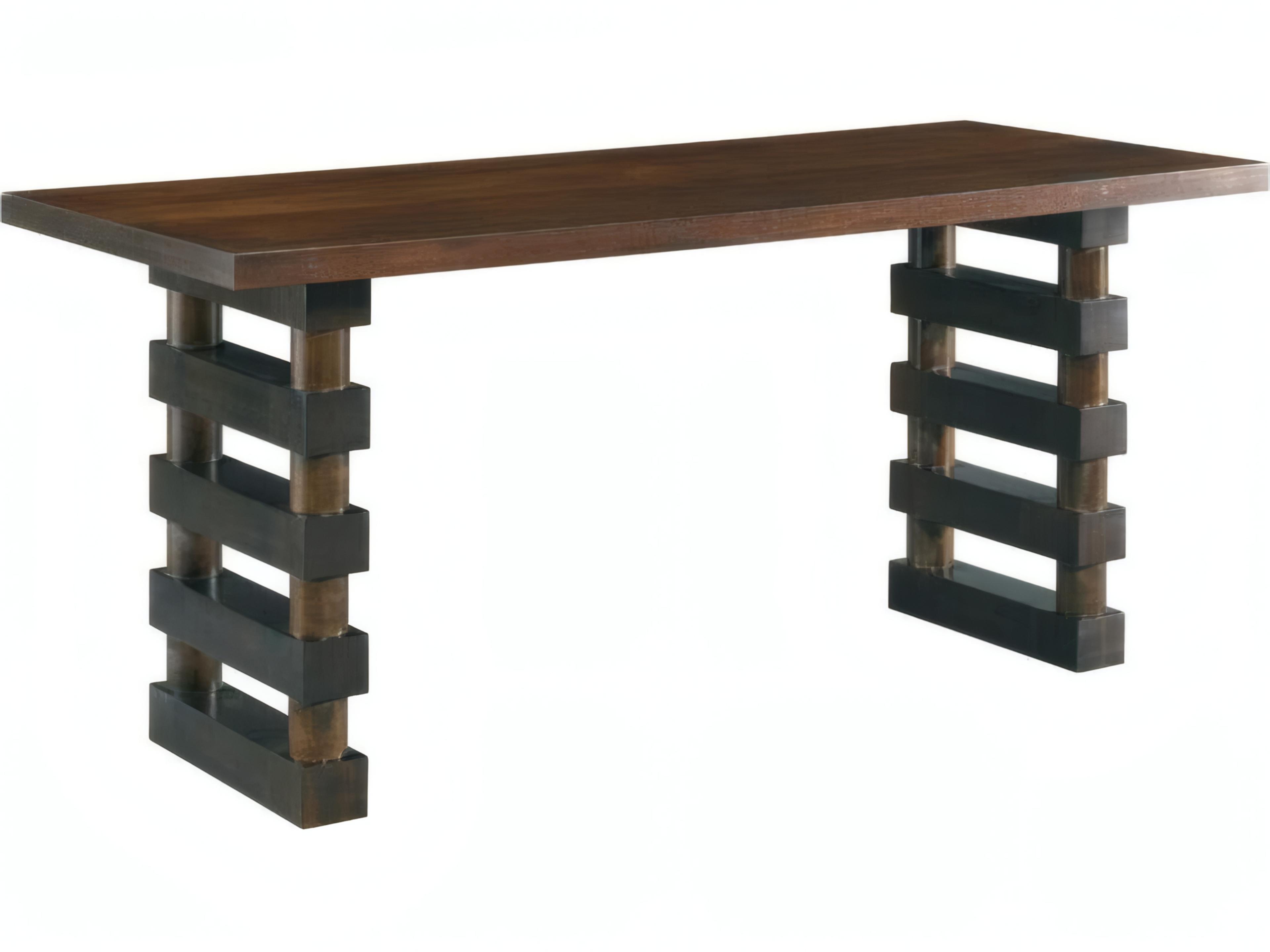 Colefax Rectangular Wood Console Table