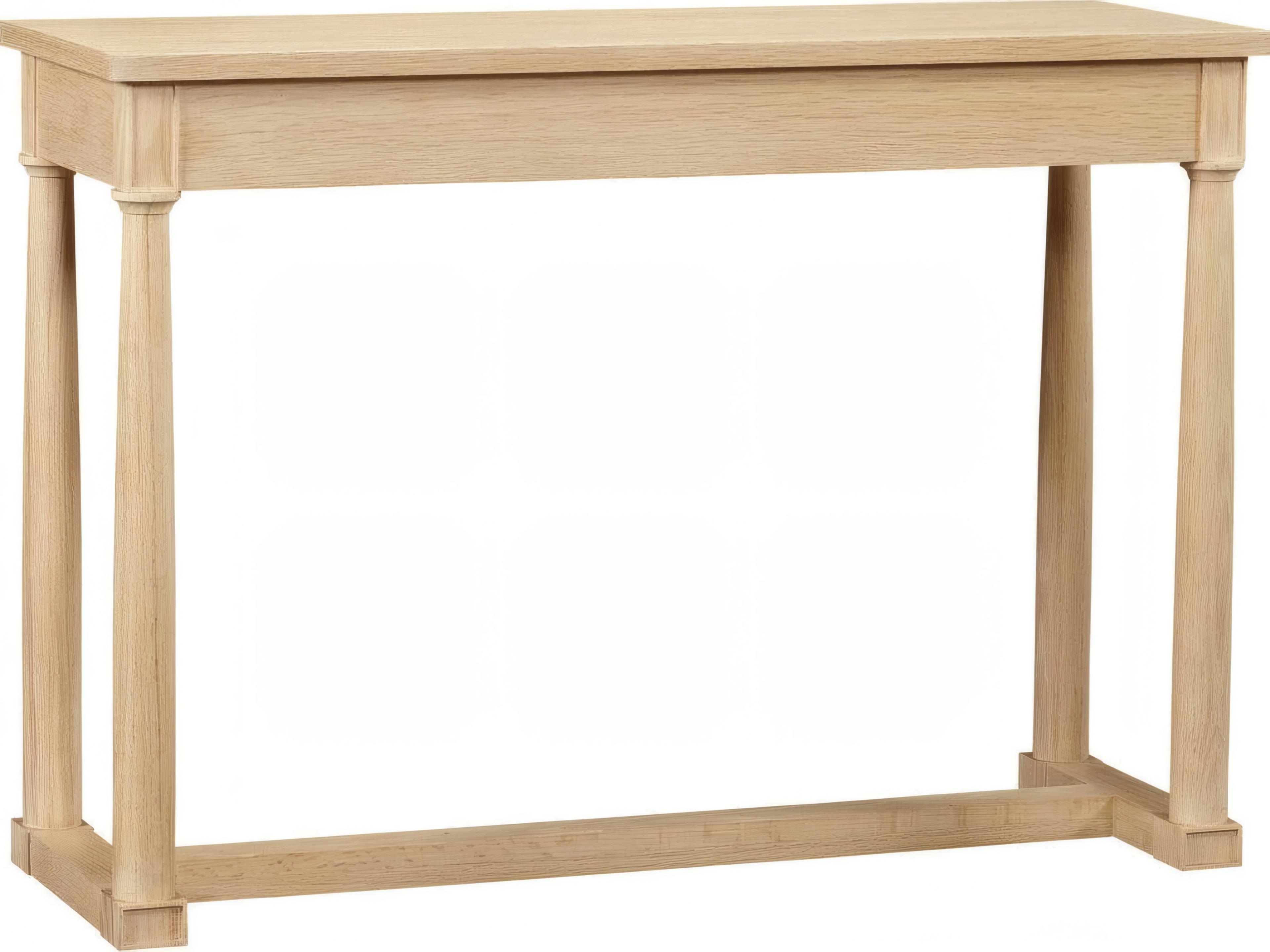 Neo Rectangular Wood Console Table