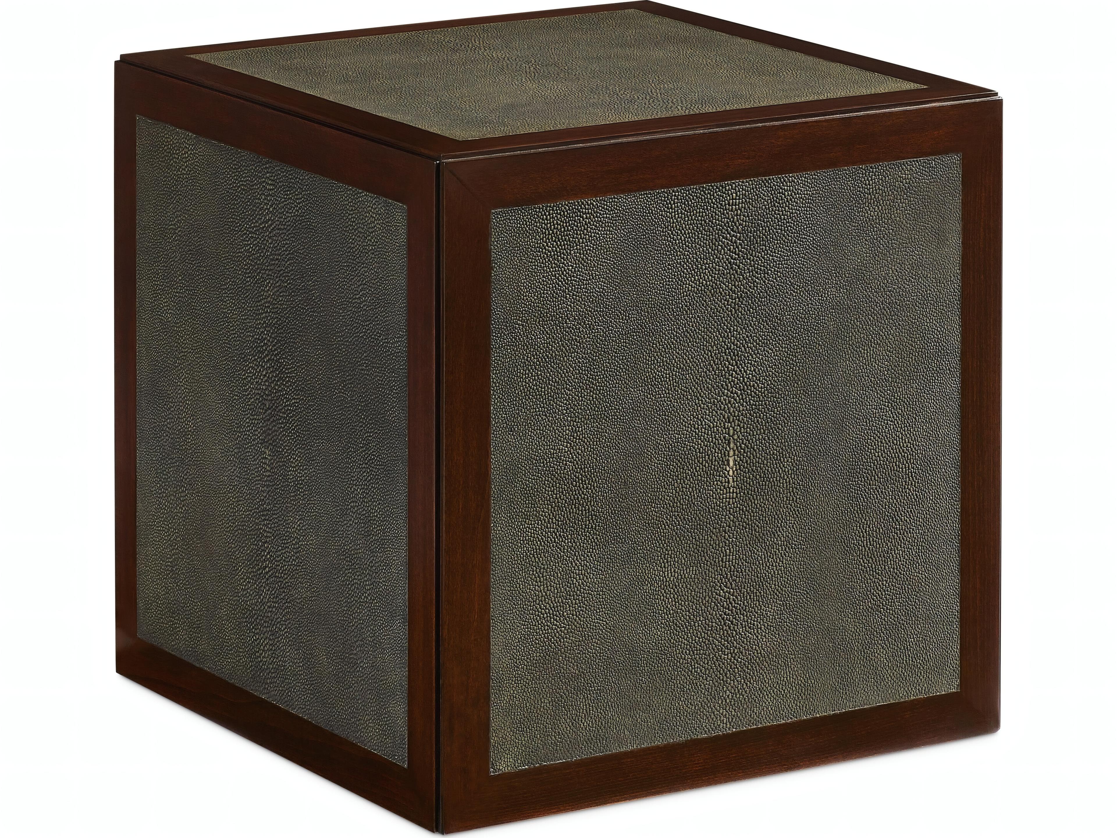 Hanover Square Leather Coffee Table