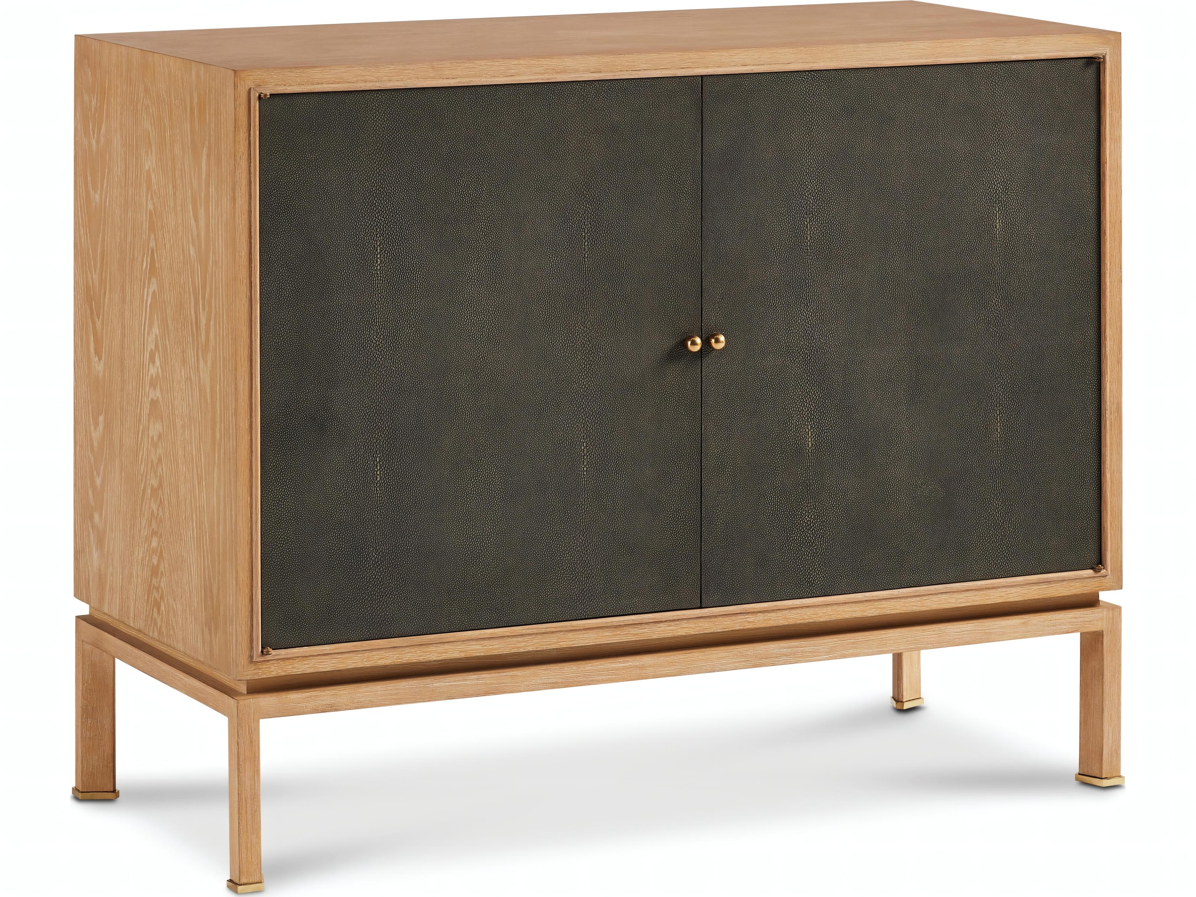 Archie Brown Oak Wood Accent Chest