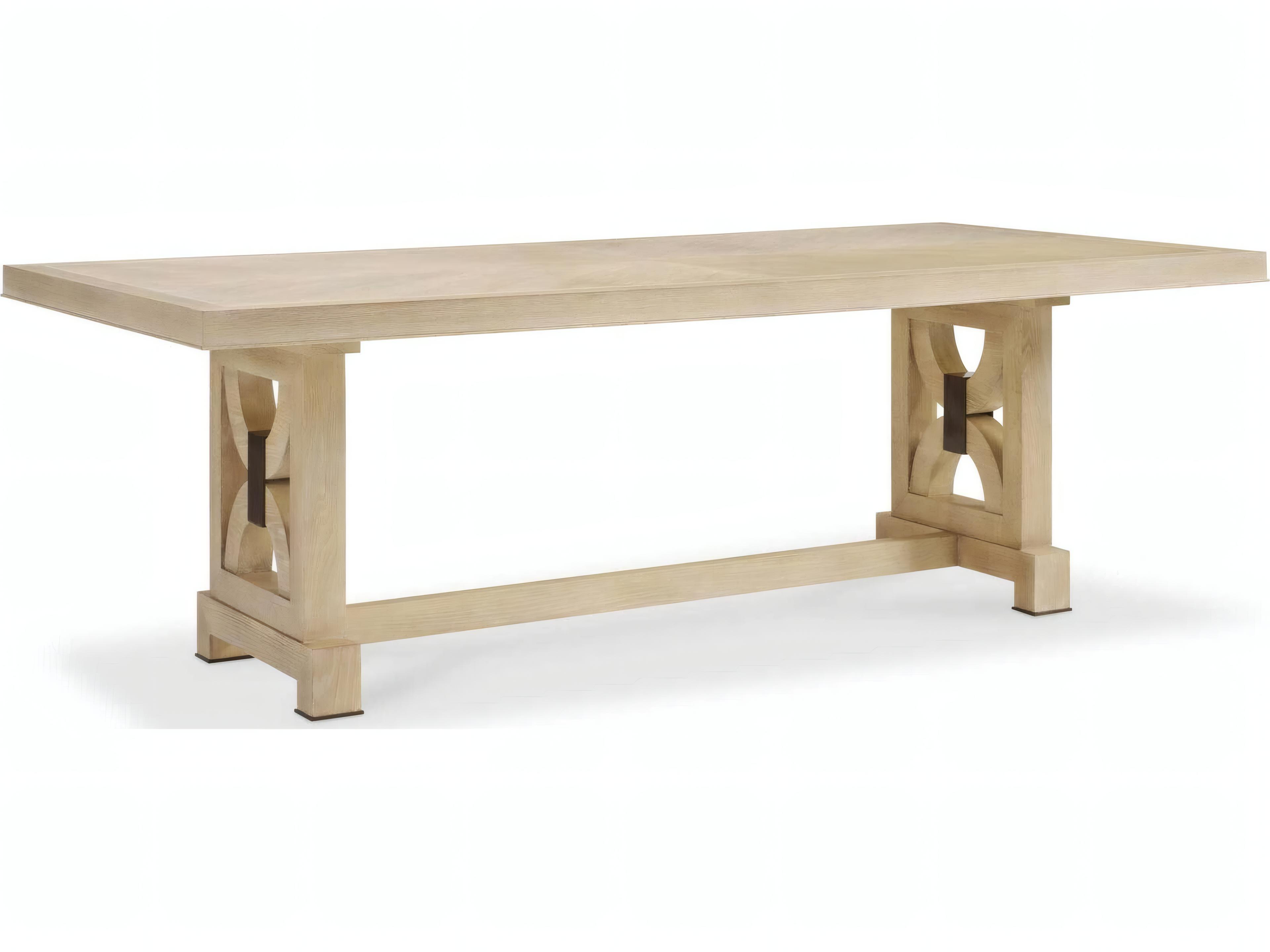 Mr. & Mrs. Howard Benjamin Rectangular Wood Dining Table