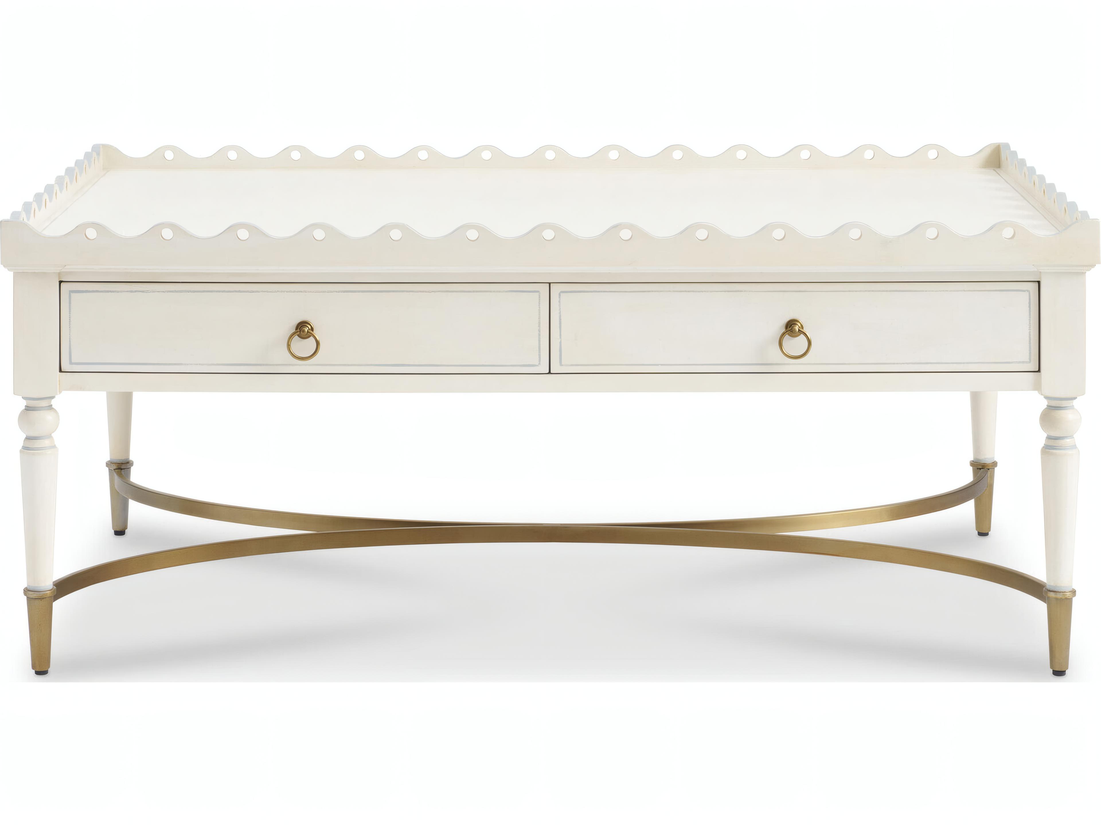 Dana Rectangular Wood Coffee Table