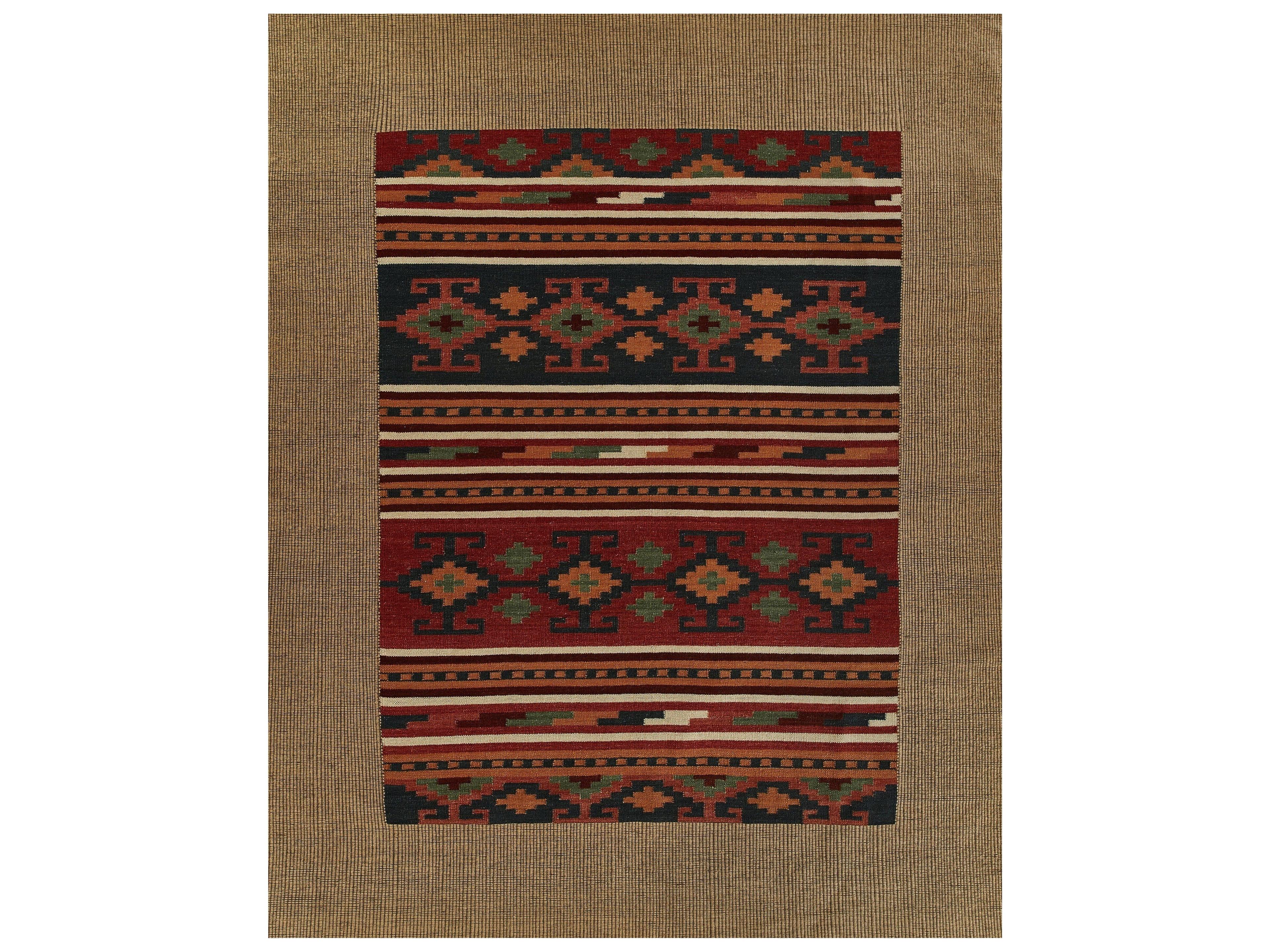 Adobe Bordered Area Rug